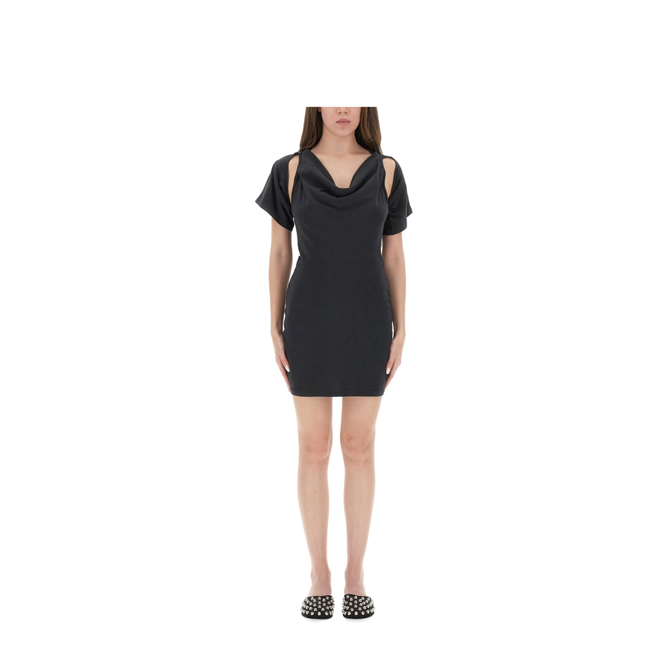 Deconstructed Short Dress - Image 1