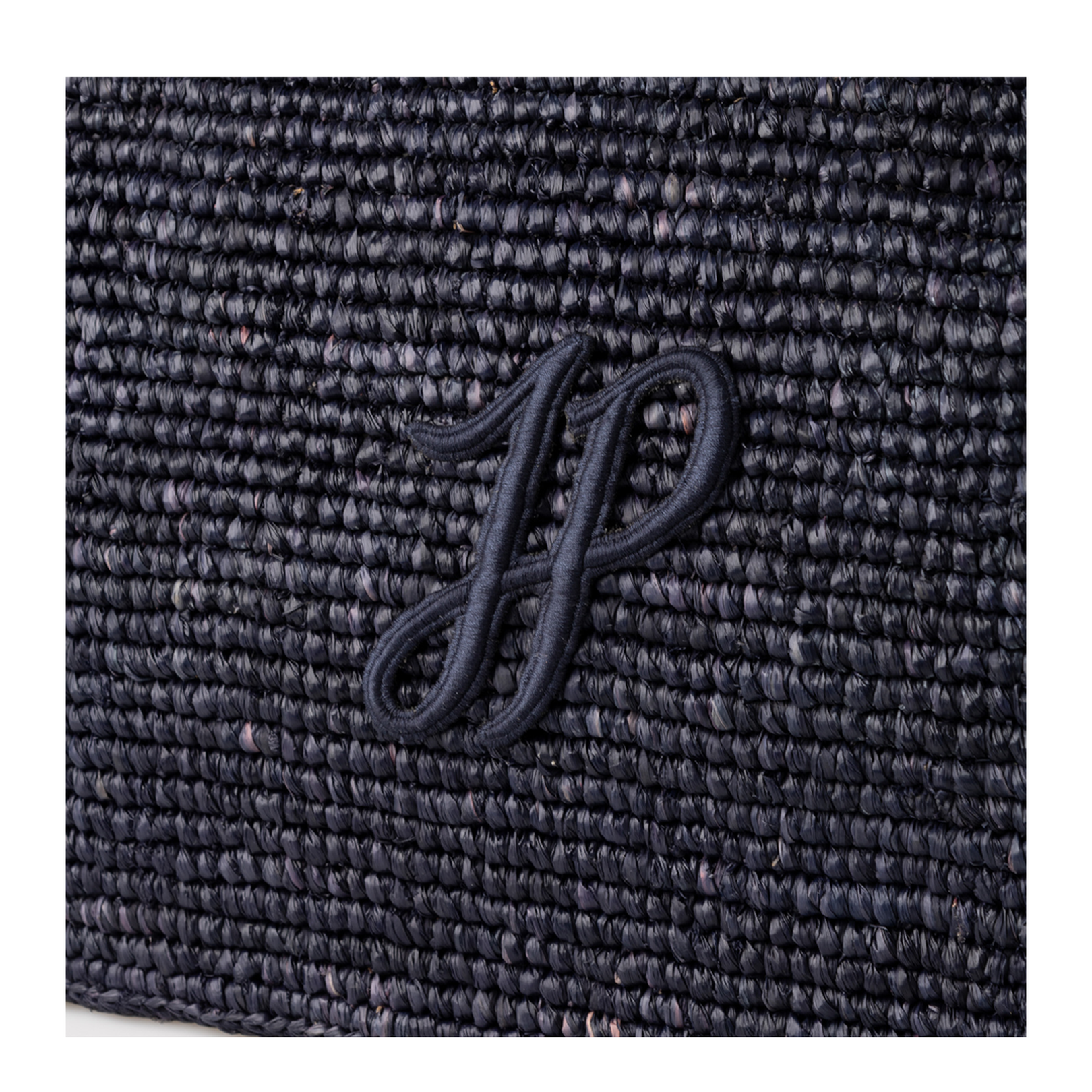 Le Patou 25 Calf Leather Shoulder Bag - Navy Black - Image 2