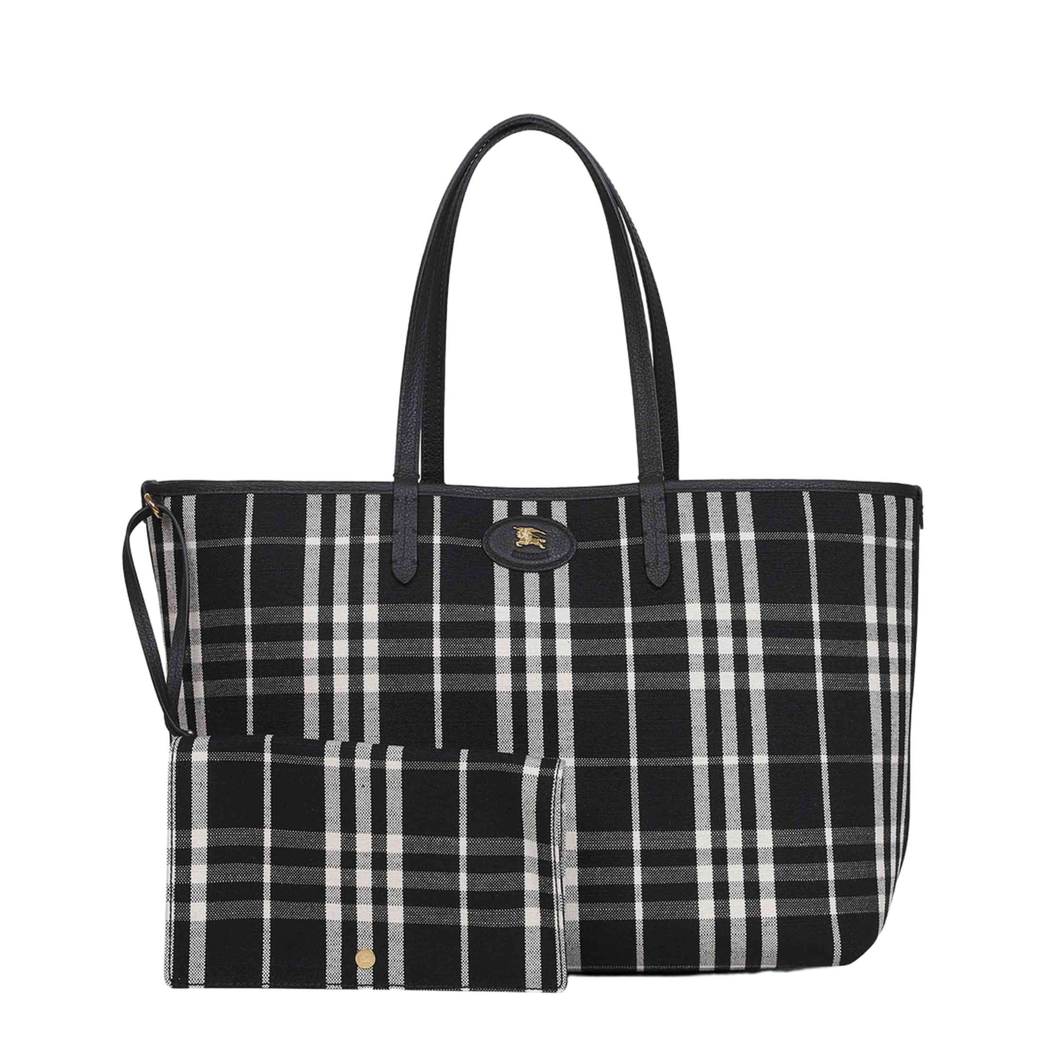Bloomsbury Medium Calfskin Handbag - Black - Image 3