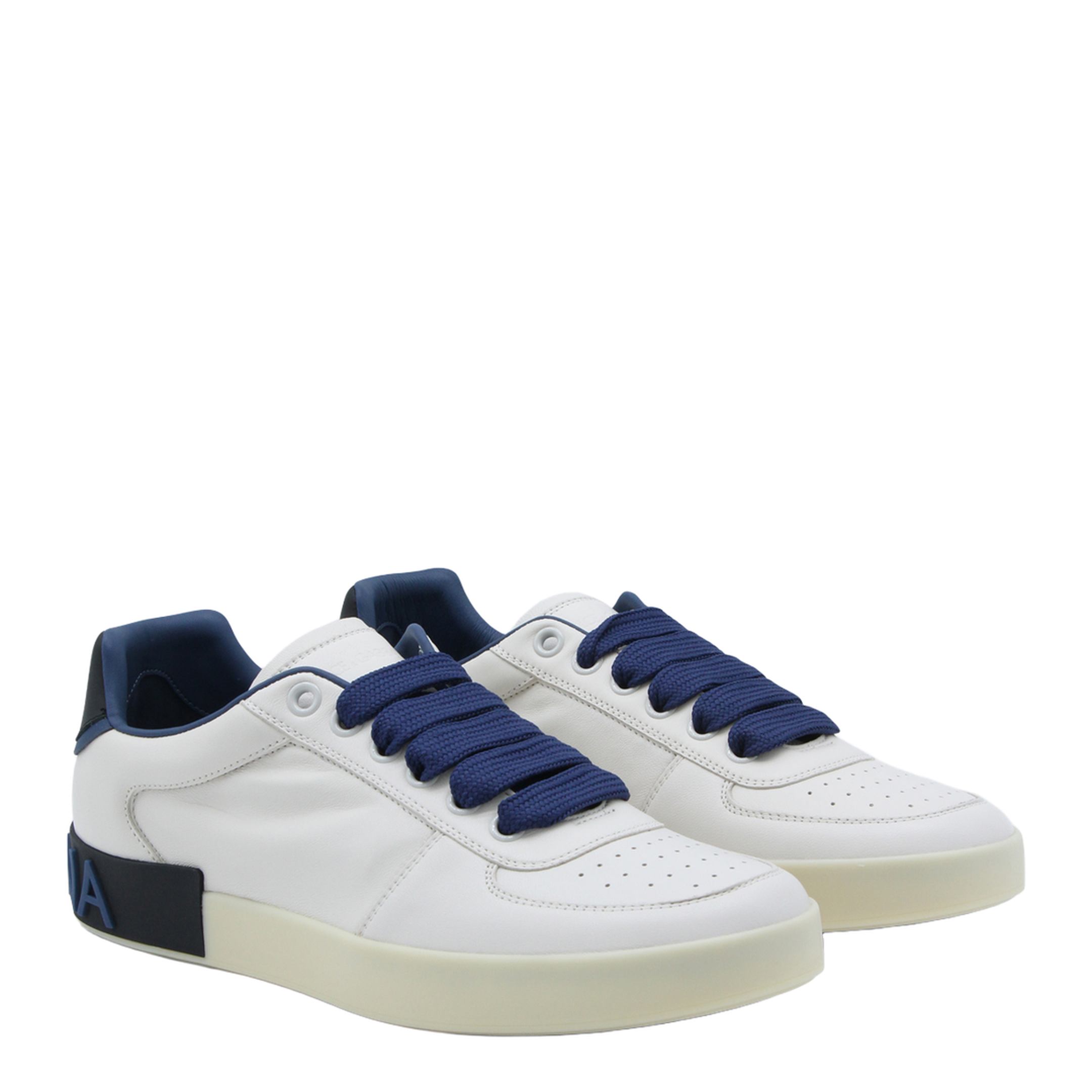 Portofino Sneakers White Denim Blue - Image 4