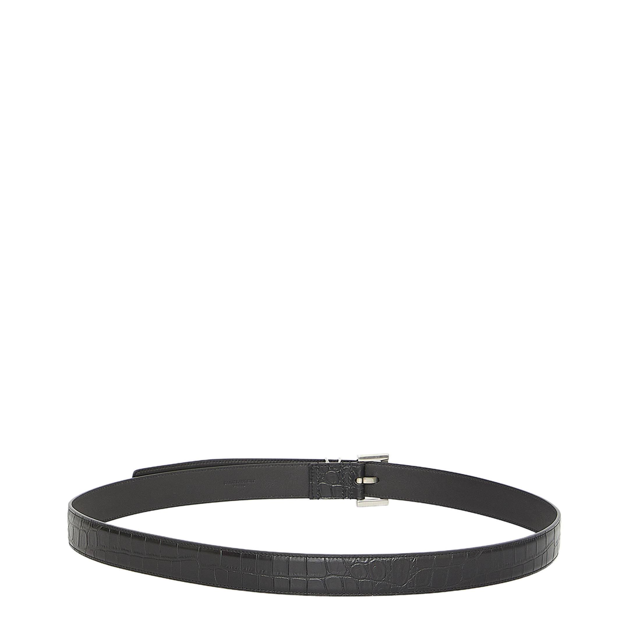 Crocodile-embossed Belt - Image 2