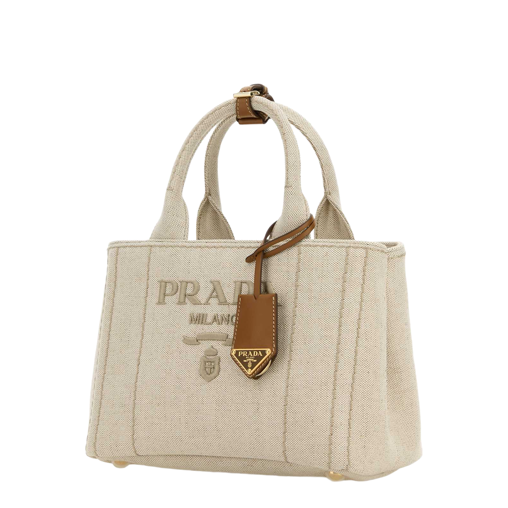 Sand Canvas Shopping Bag - Image 2
