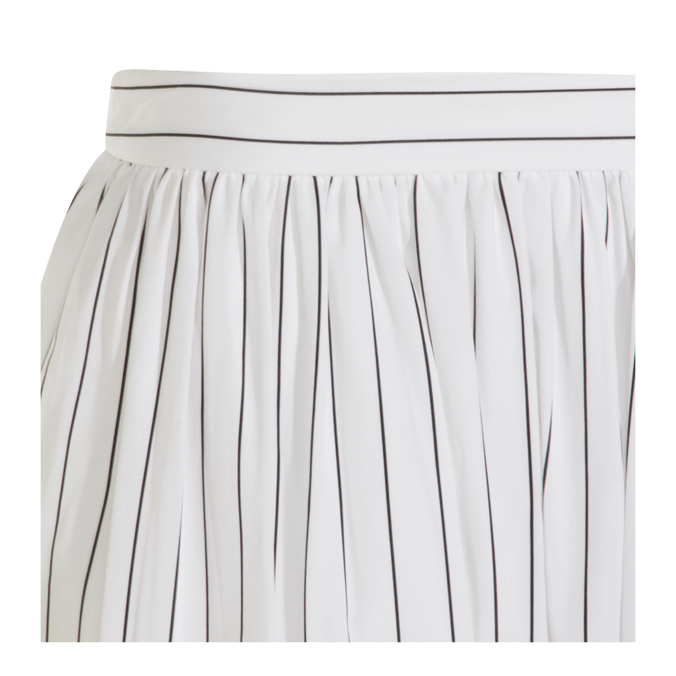 Striped Lightweight Cotton Skirt - Image 4