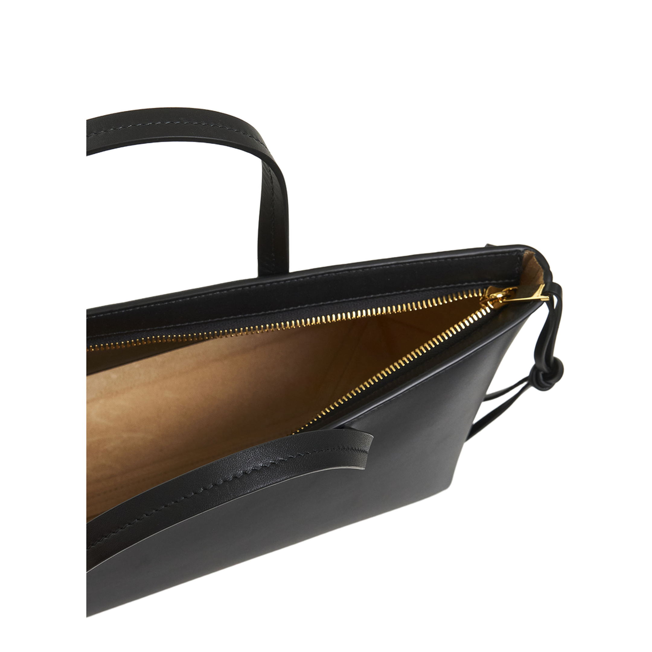 Bateau Black Leather Seal Bag - Image 5