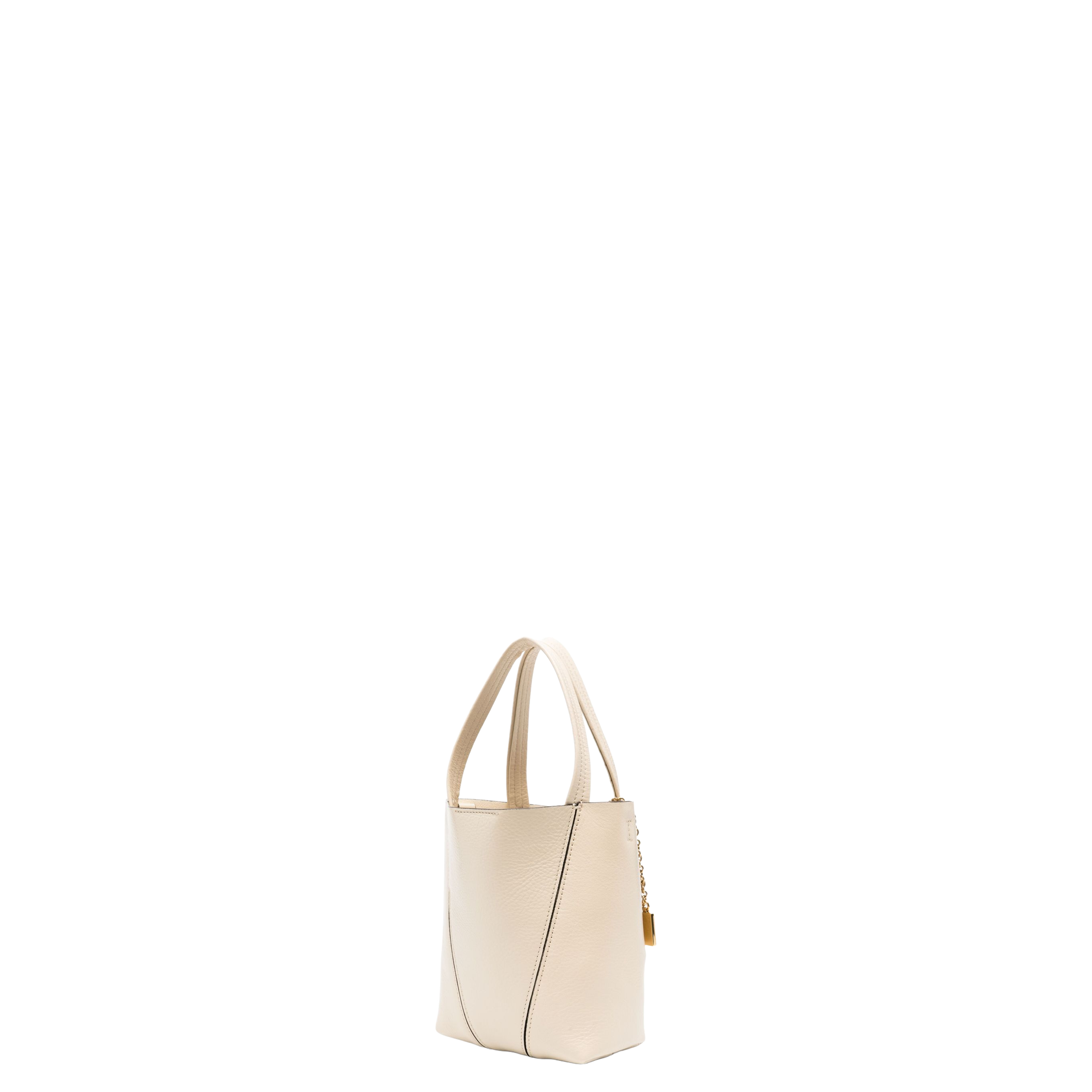 Spin Small Leather Tote - Image 4