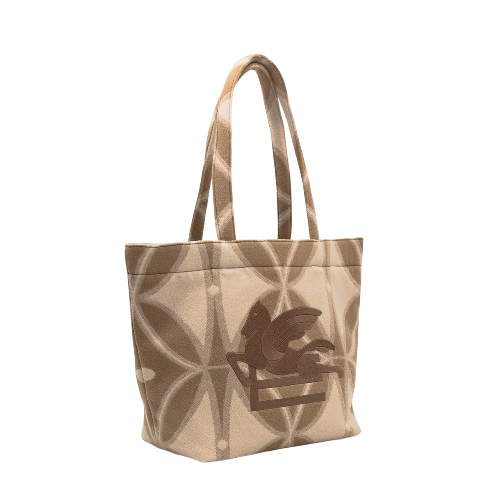 Wool Shopping Bag With Logo - Image 2