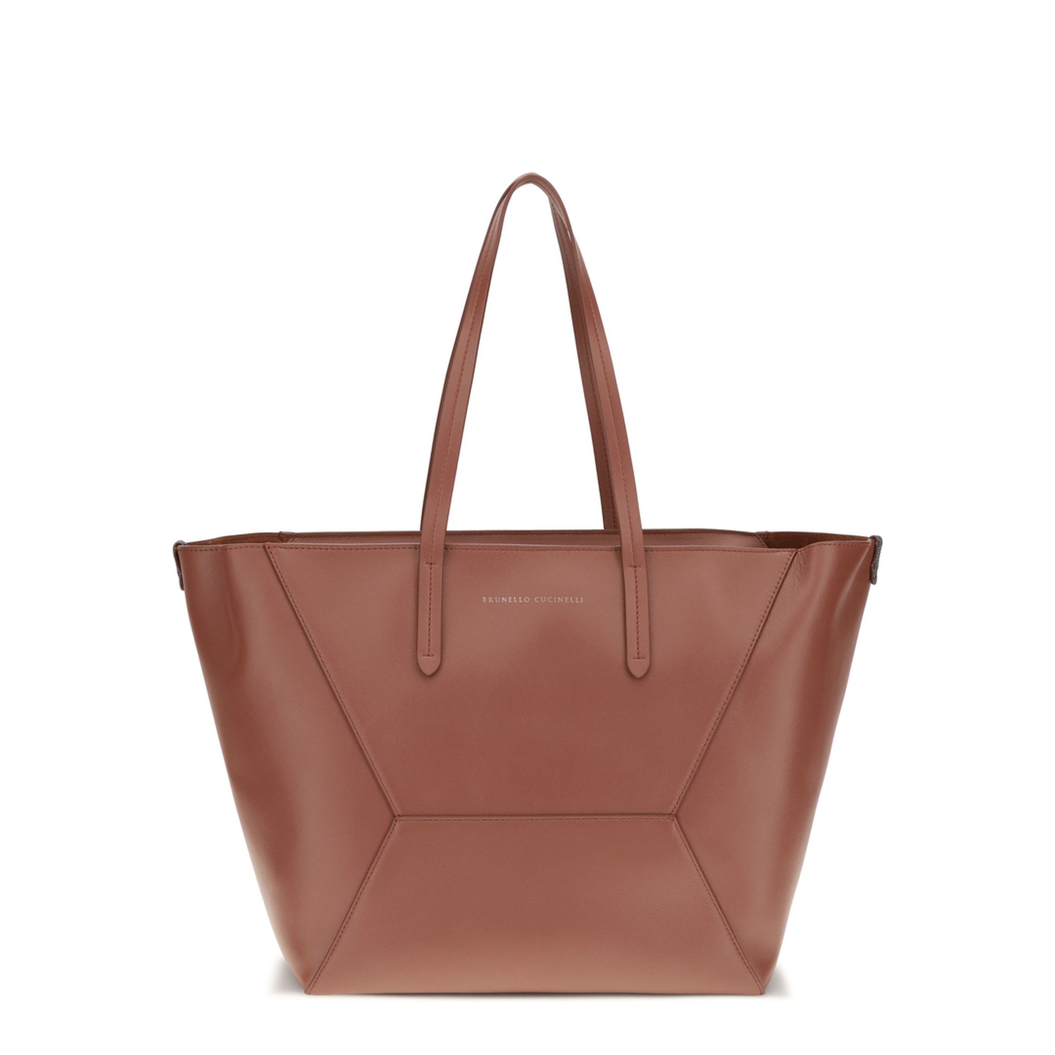 BC Duo Calfskin Shoulder Bag - Moonbeam - Image 1