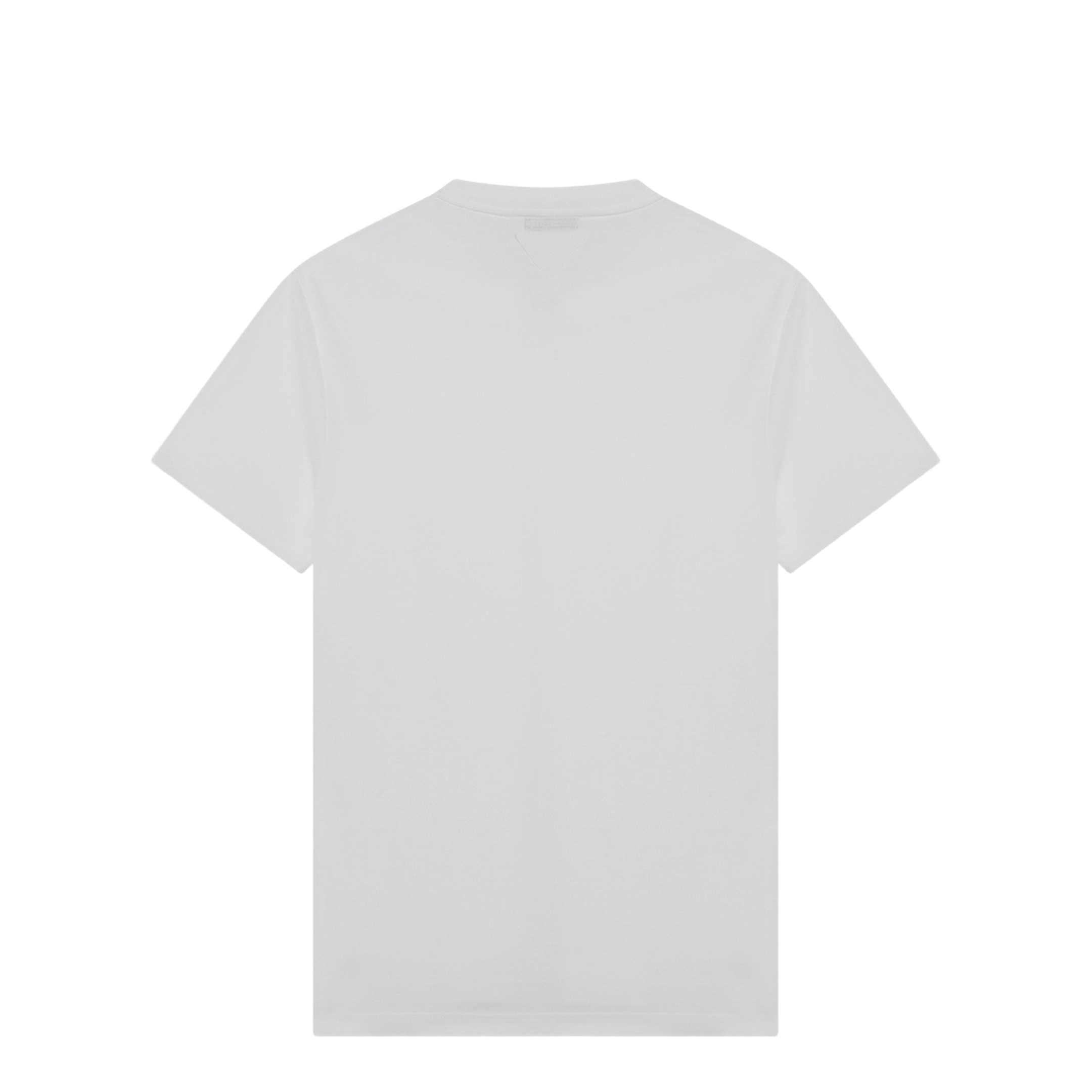 Set of three white cotton T-shirts - Image 2