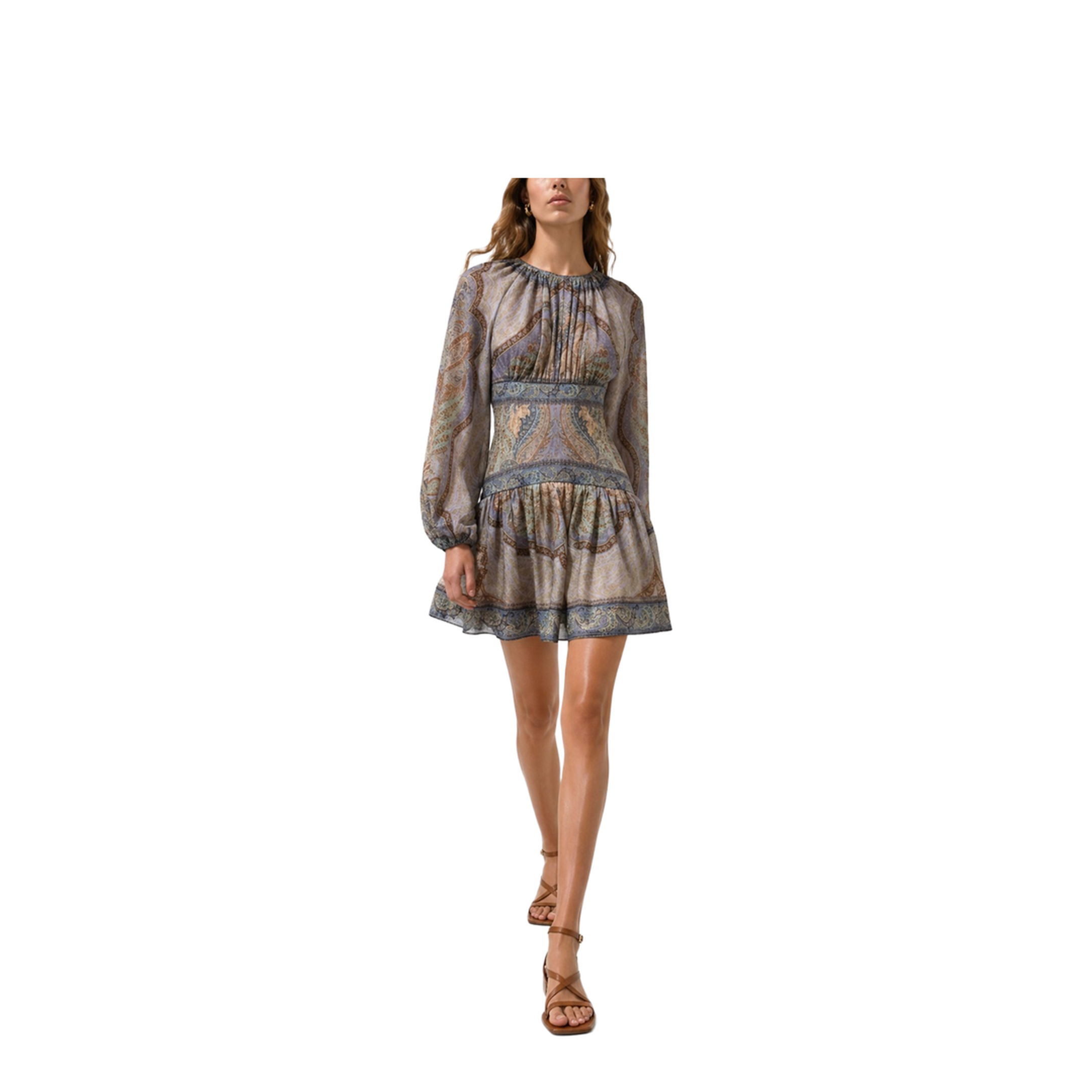 Wanderlust Cotton Silk Mini Dress - Image 2