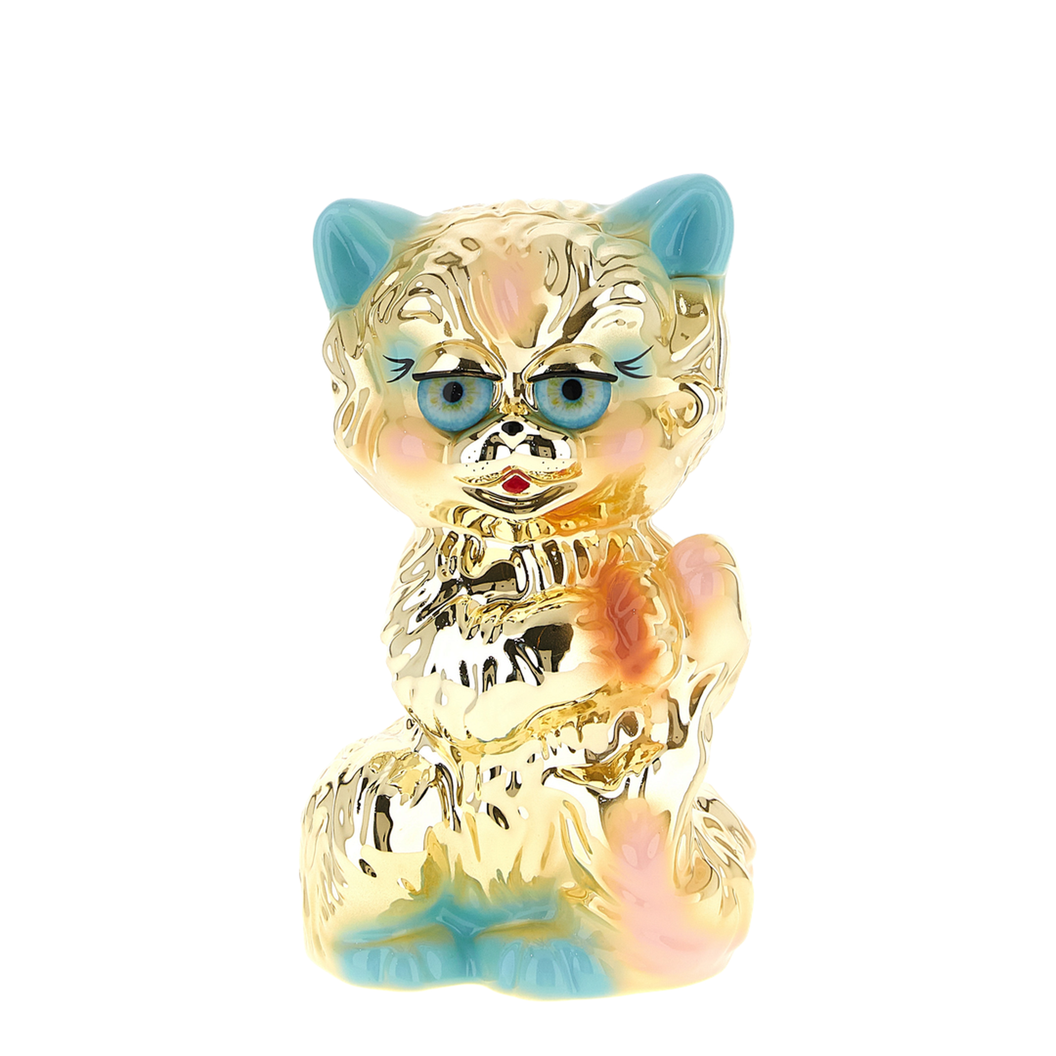 Minaudière with Hand-Painted 'Le Chat de La Maison' Details - Image 2