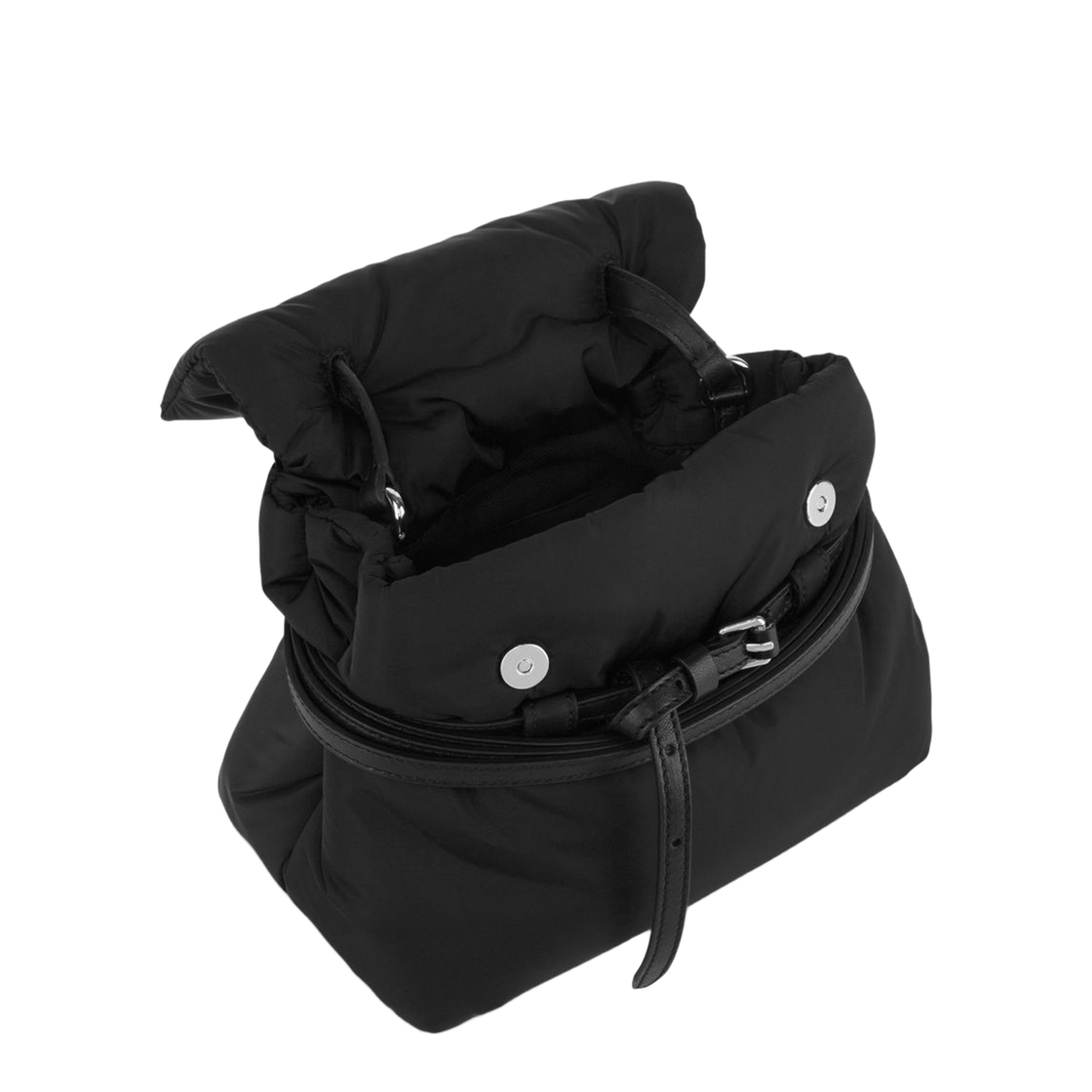 Tie Me Medium Nylon Backpack - Black - Image 2