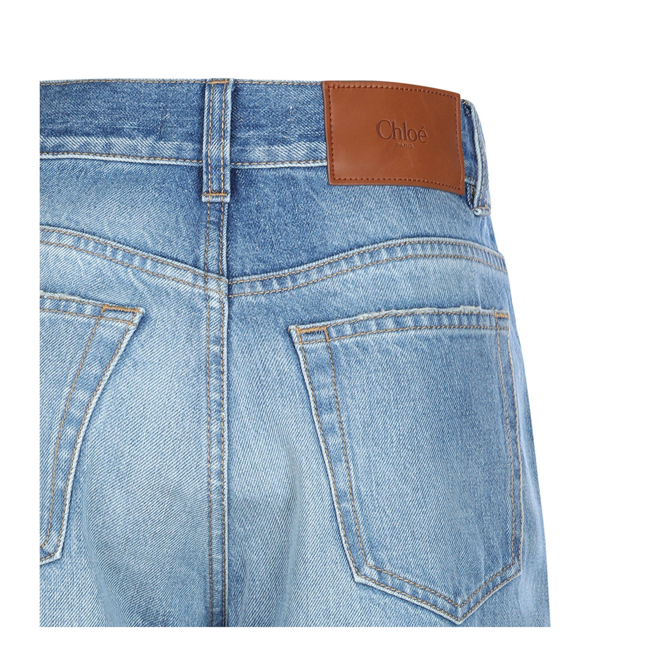 High-waisted shorts jeans - Image 8
