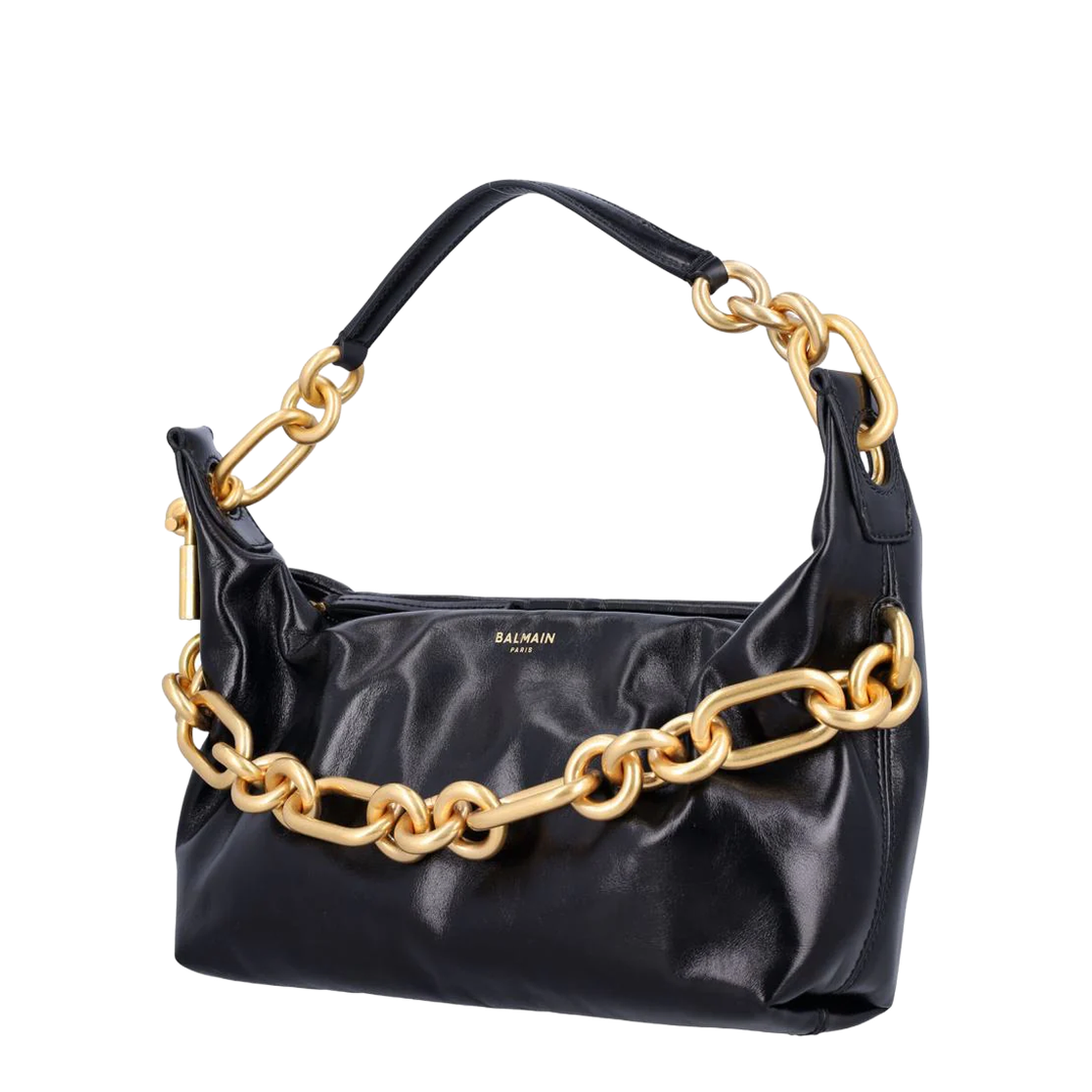 Sync Medium Shoulder Bag Calfskin Black - Image 3