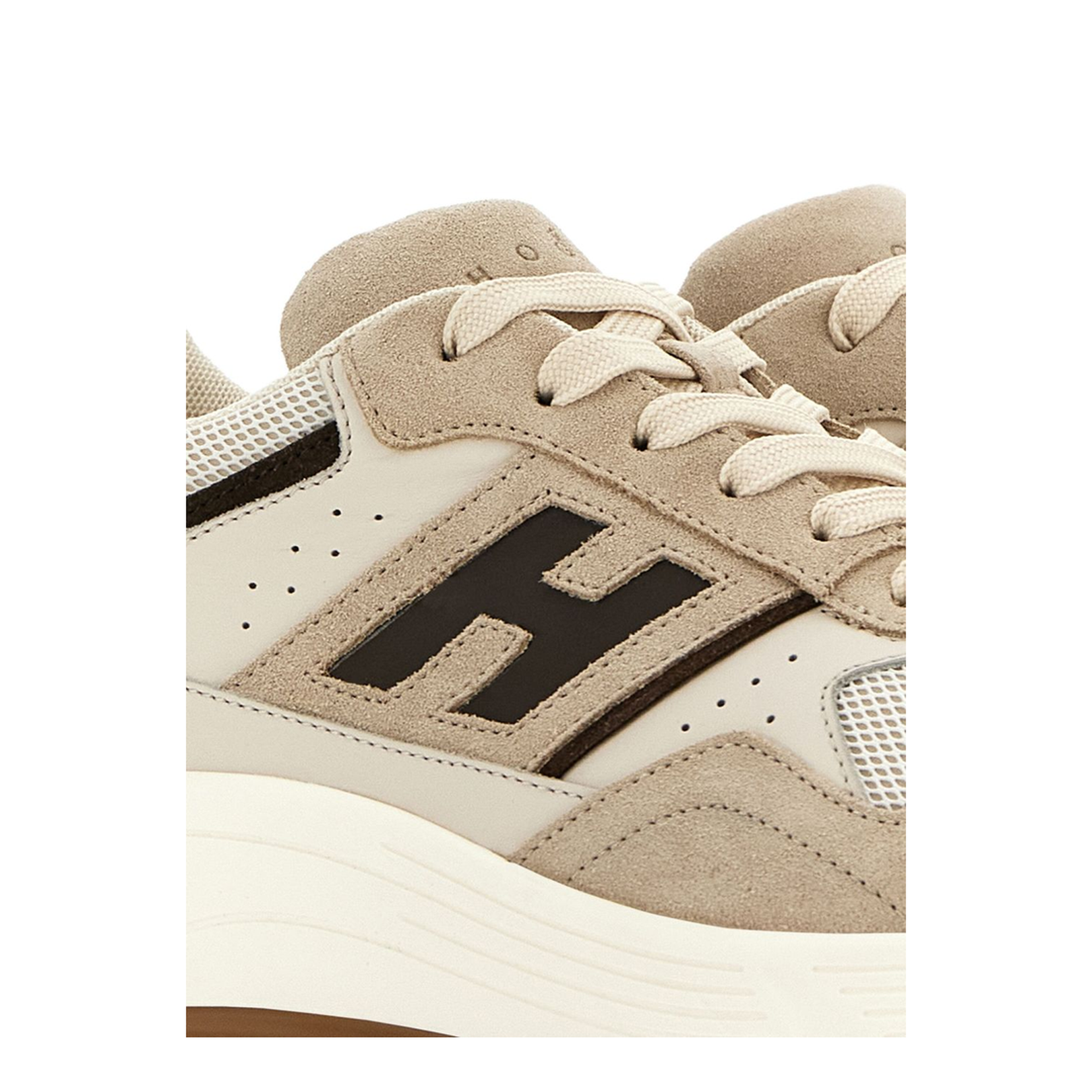 Beige And Brown Sneakers - Image 6