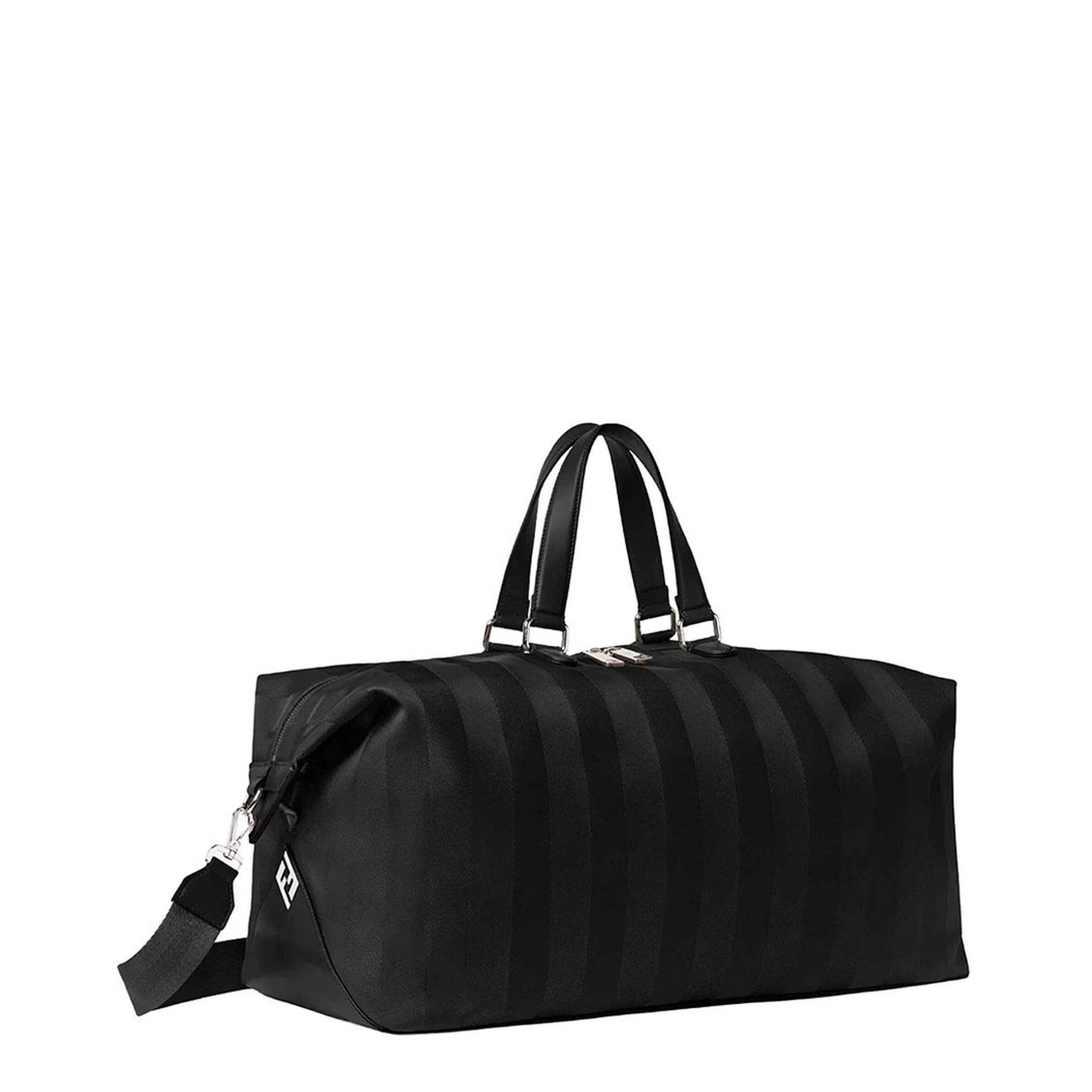 Lui 48 Pequín Nylon Duffle Bag - Black - Image 3