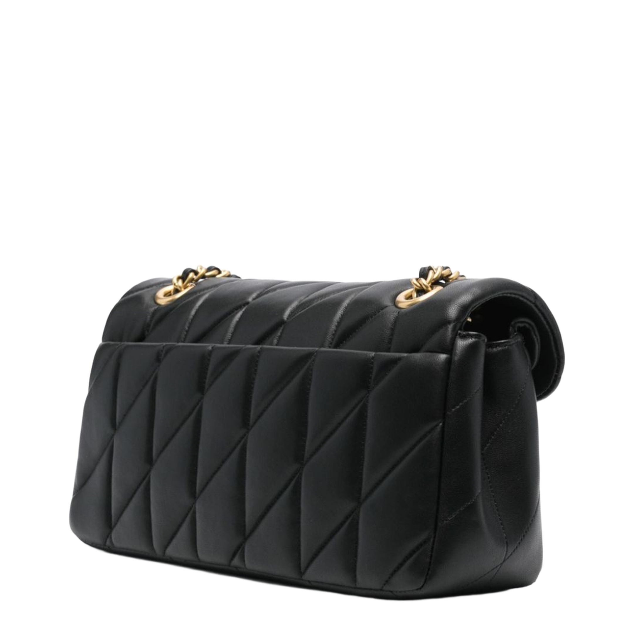 Tabby 26 Nappa Leather Shoulder Bag - Black - Image 2