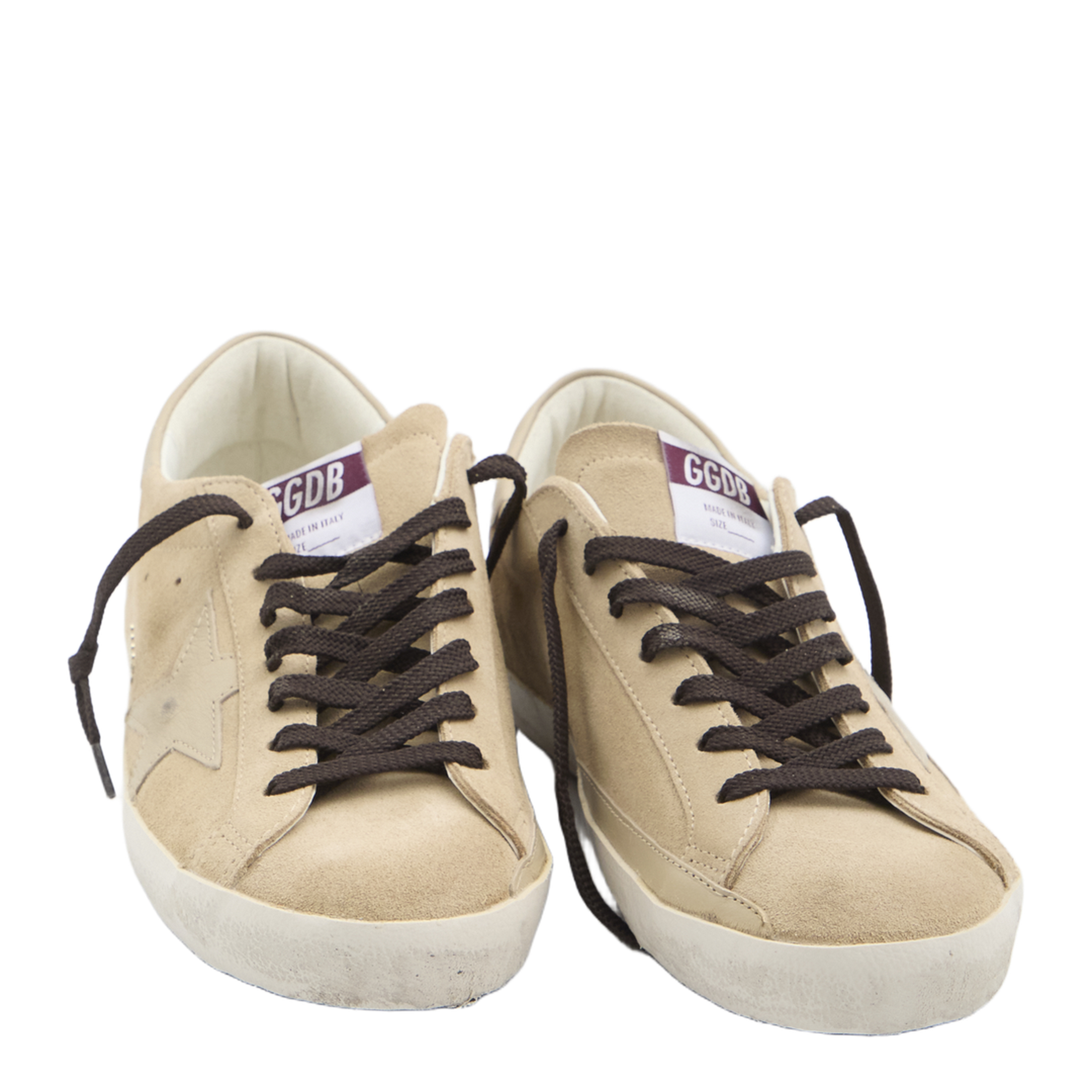 Super Star Suede Upper Nappa Star and Heel with Metal Lettering - Image 5
