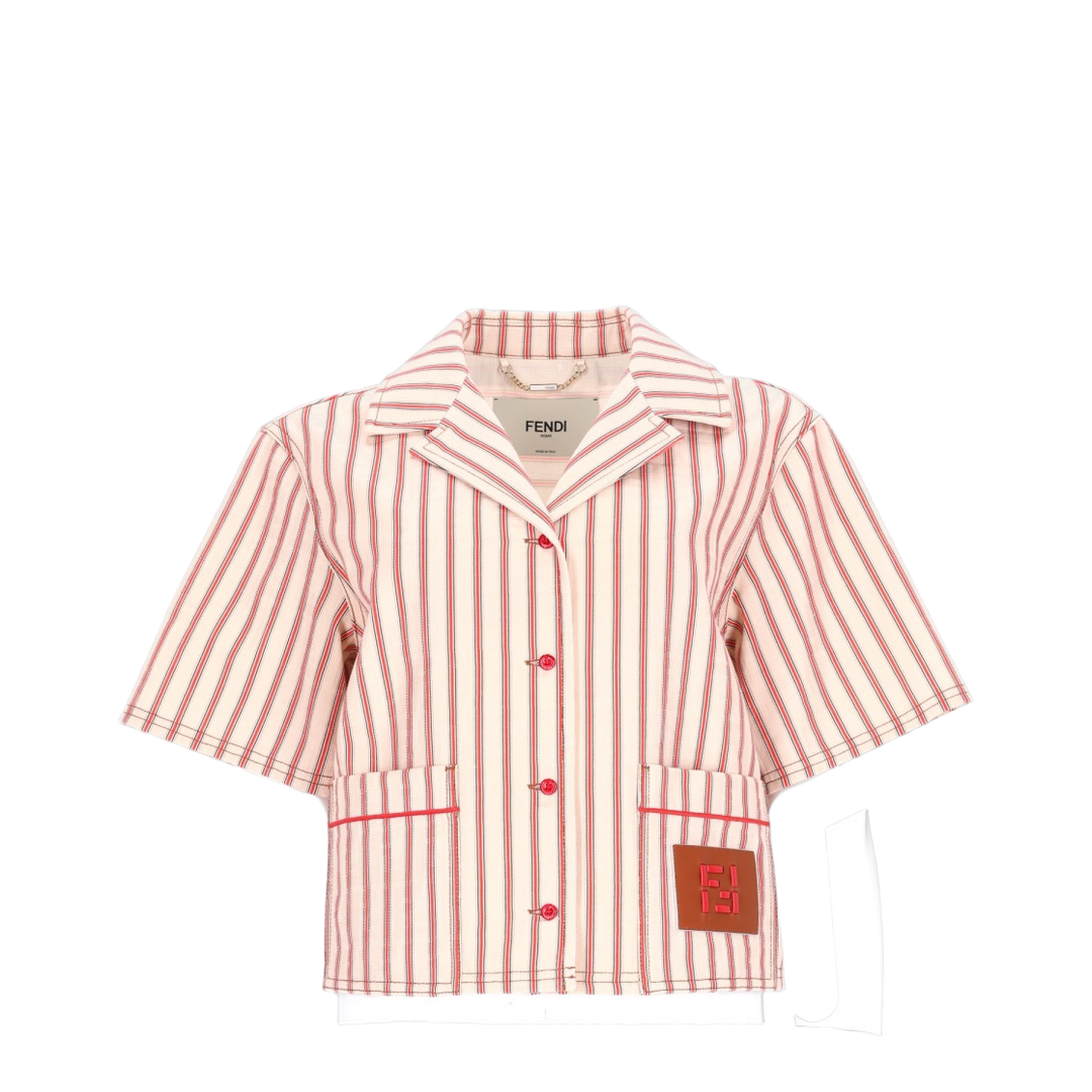 Denim Striped Shirt - Image 1