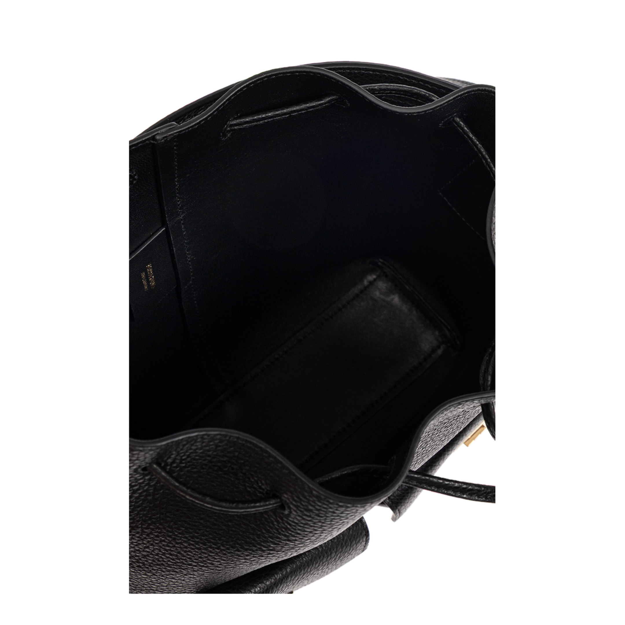 Leather Bucket Shoulder Bag - Image 5