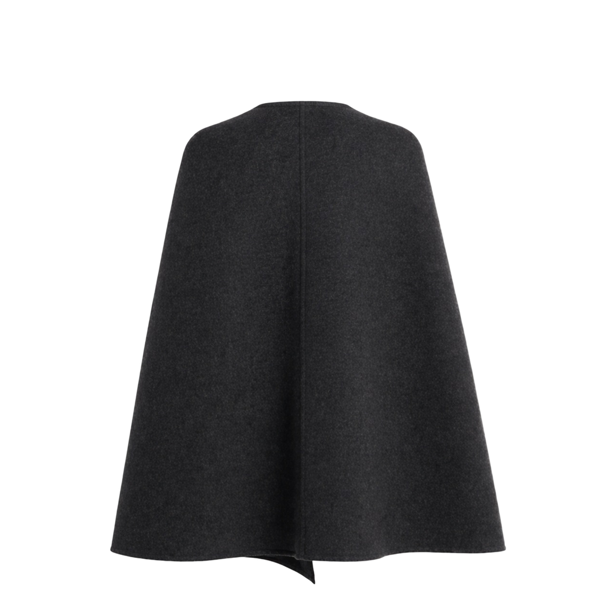 Wool and Silk Cape with Clamp - Image 3