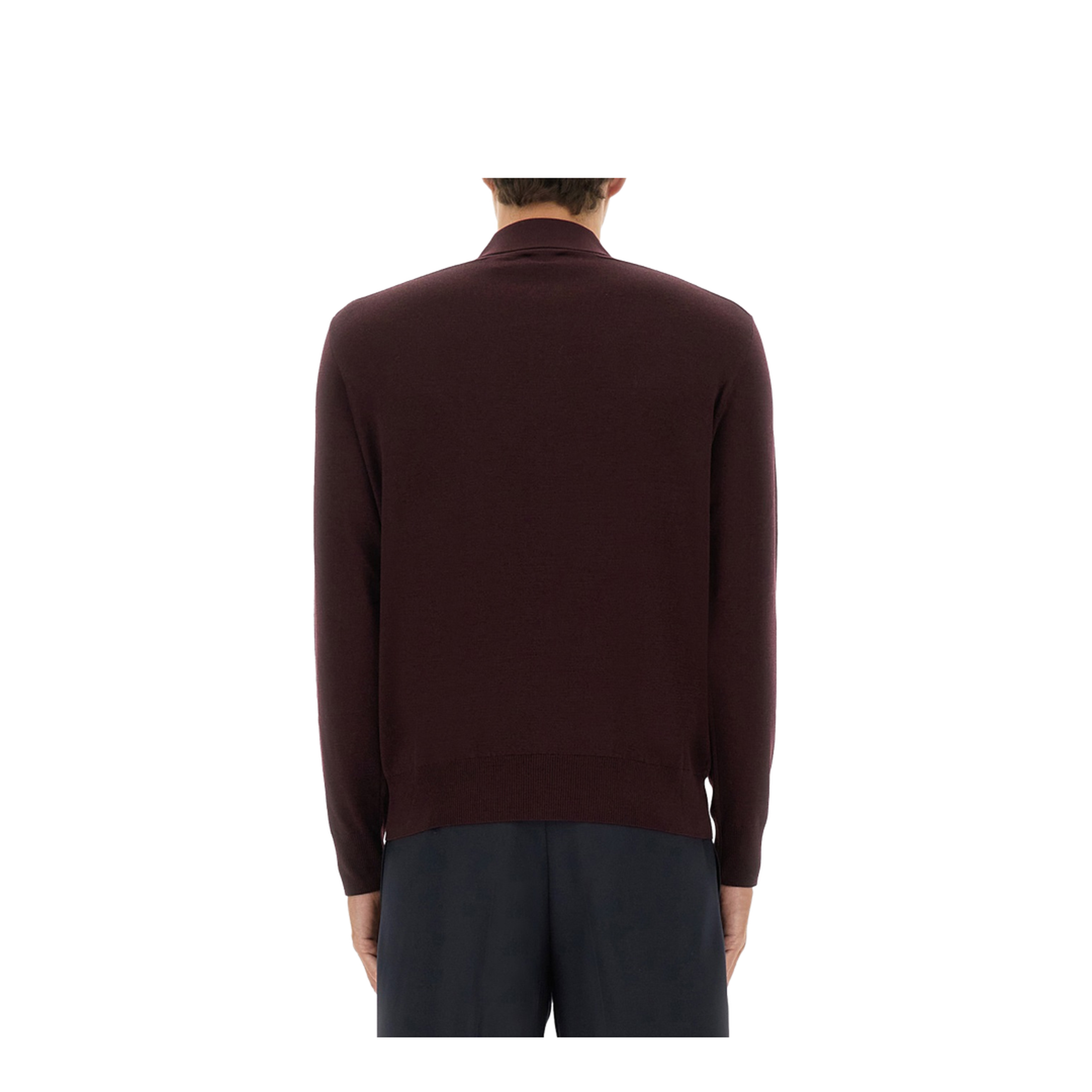 Wool Polo Shirt - Image 3