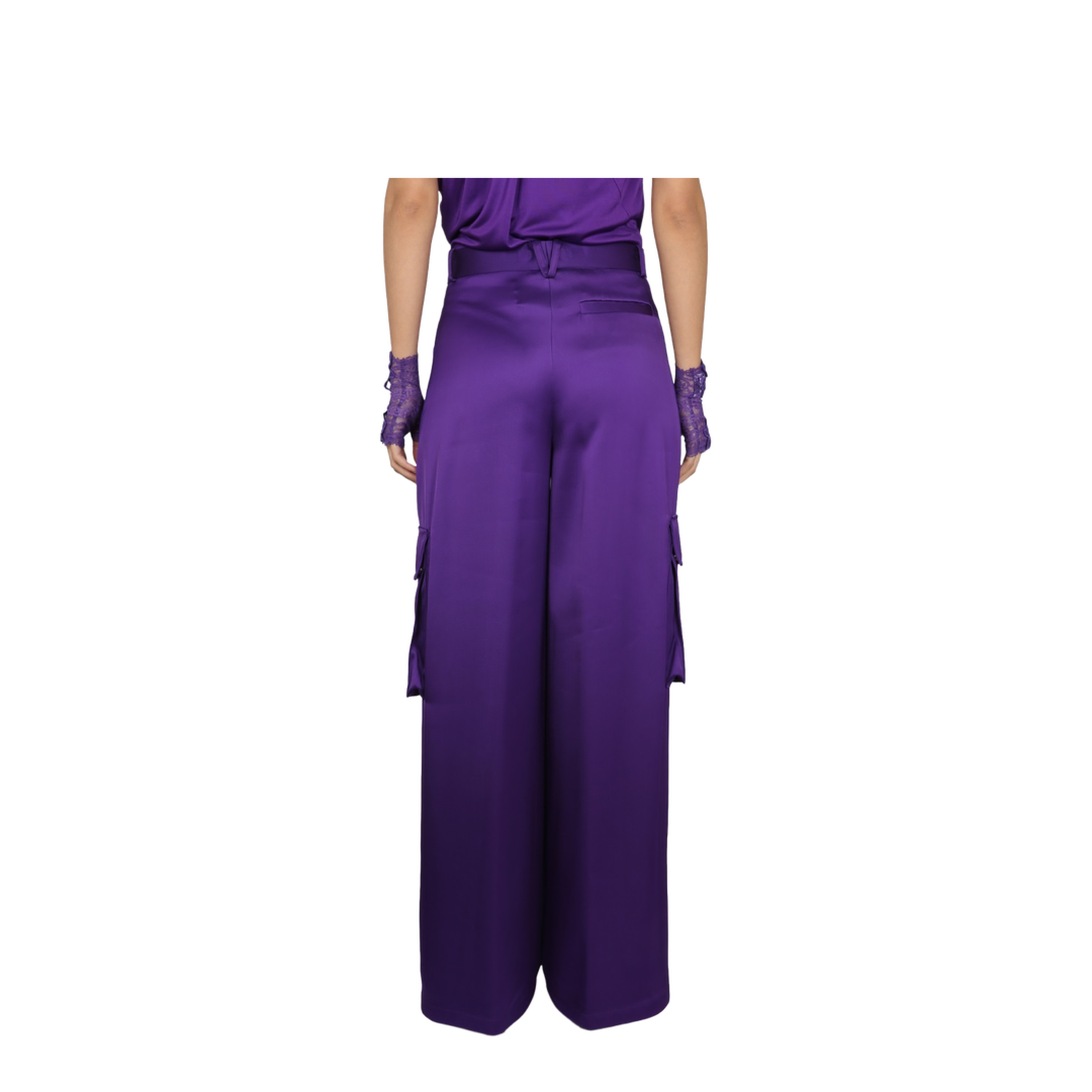 Cargo Pants Purple - Image 4