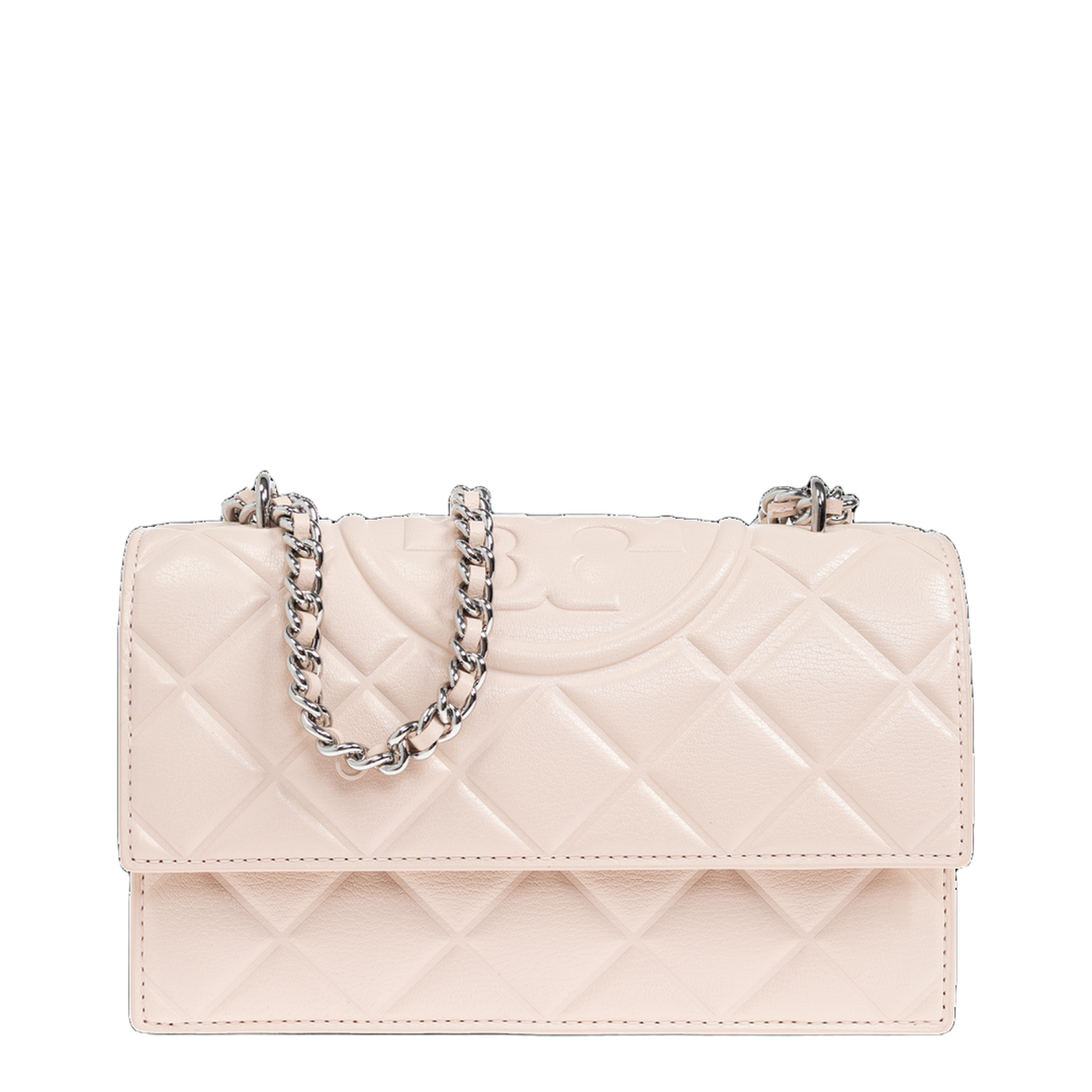 Fleming Small Shoulder Bag Leather Pink - Image 1