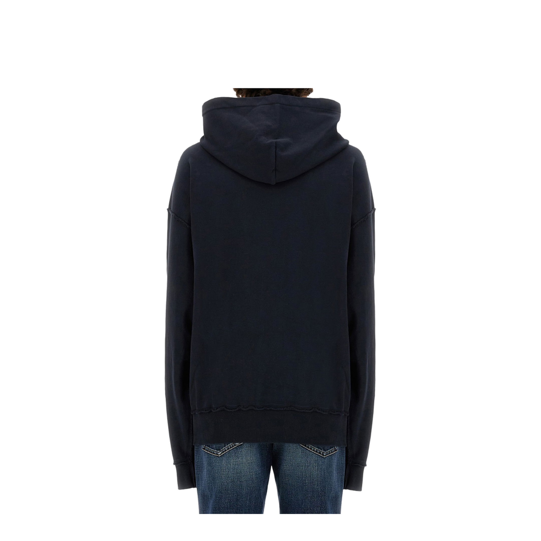 Sweatshirt with Navy Print - Image 3