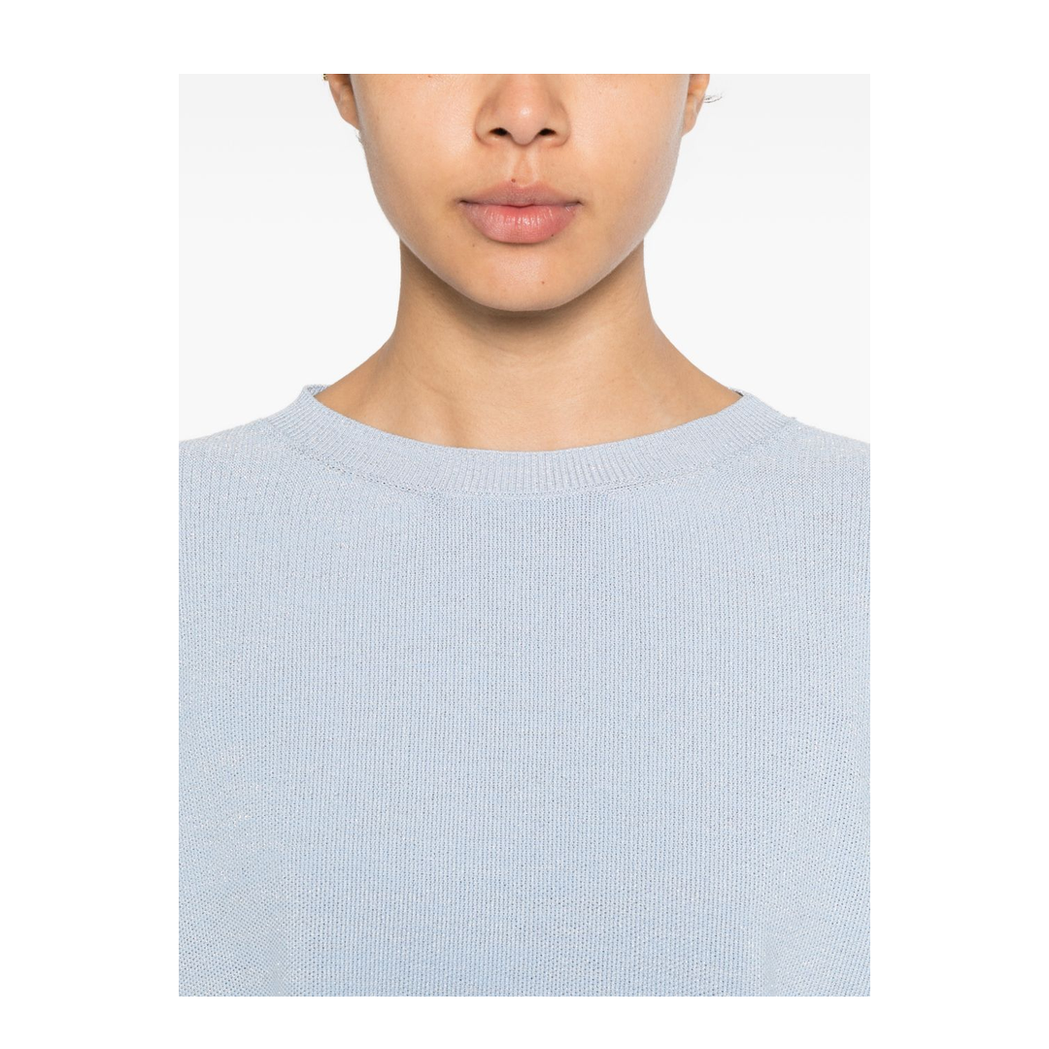 T-Shirts And Polos Clear Blue - Image 2