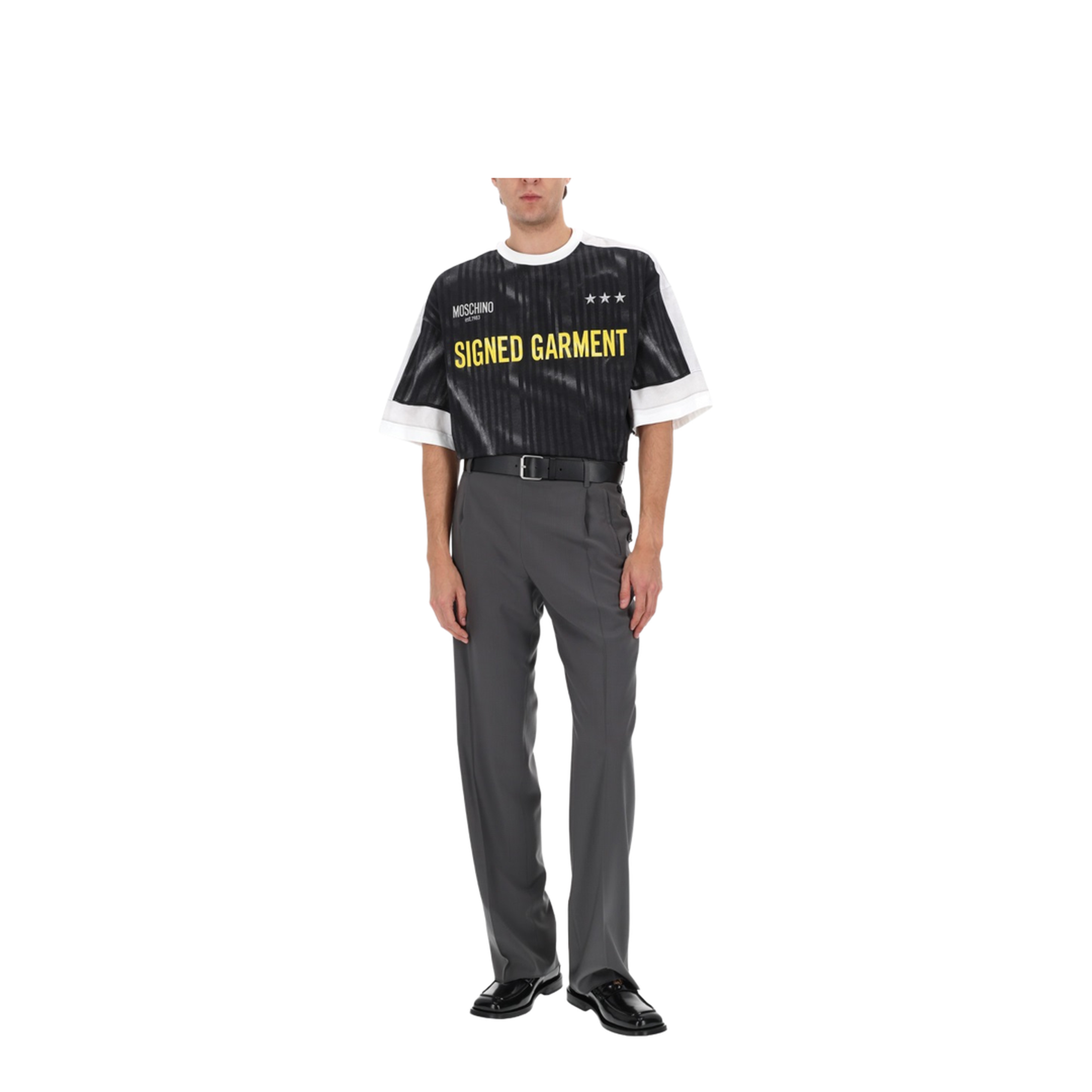 Printed Organic Cotton Jersey T-Shirt - Image 2