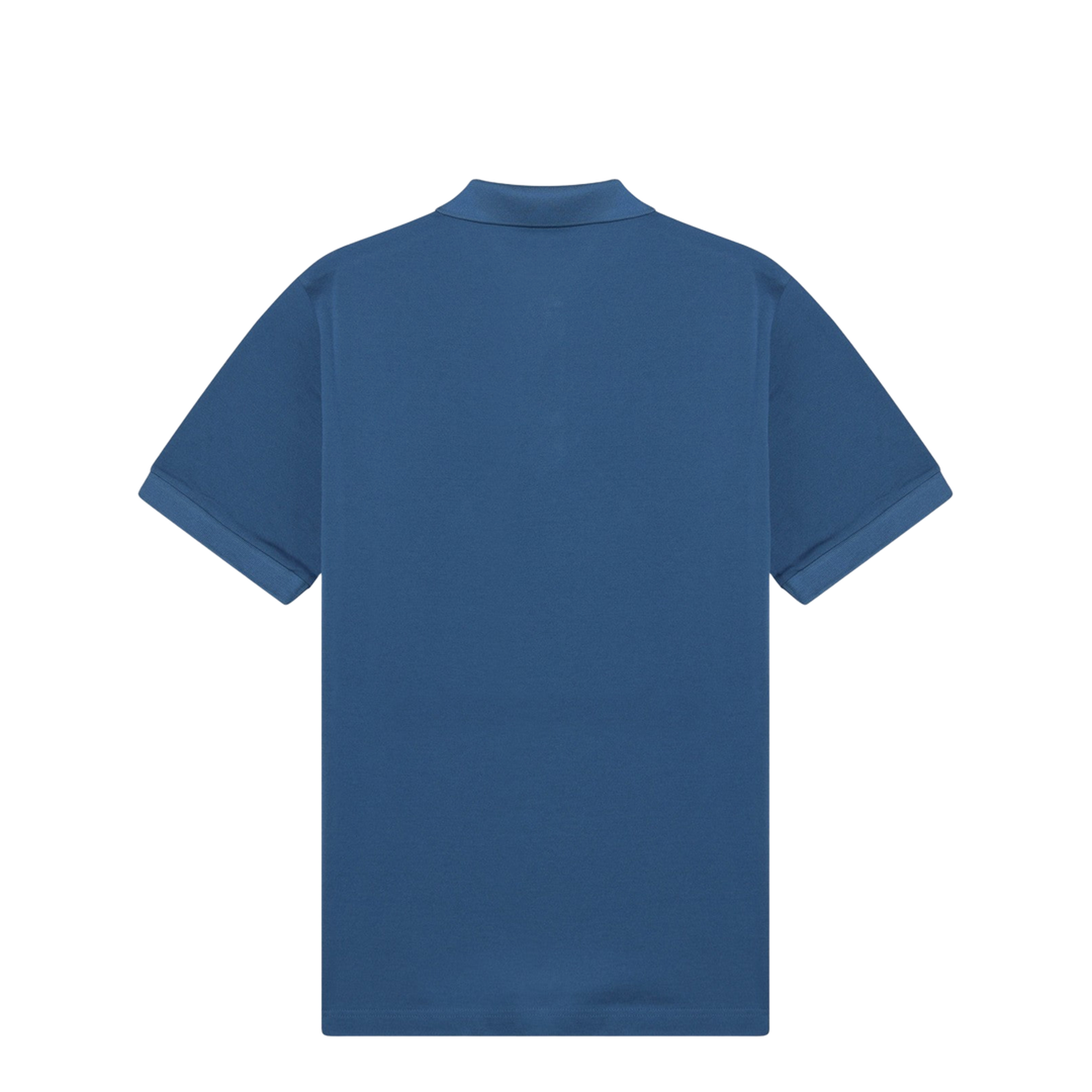 Light Blue Cotton Piqué Polo - Image 2
