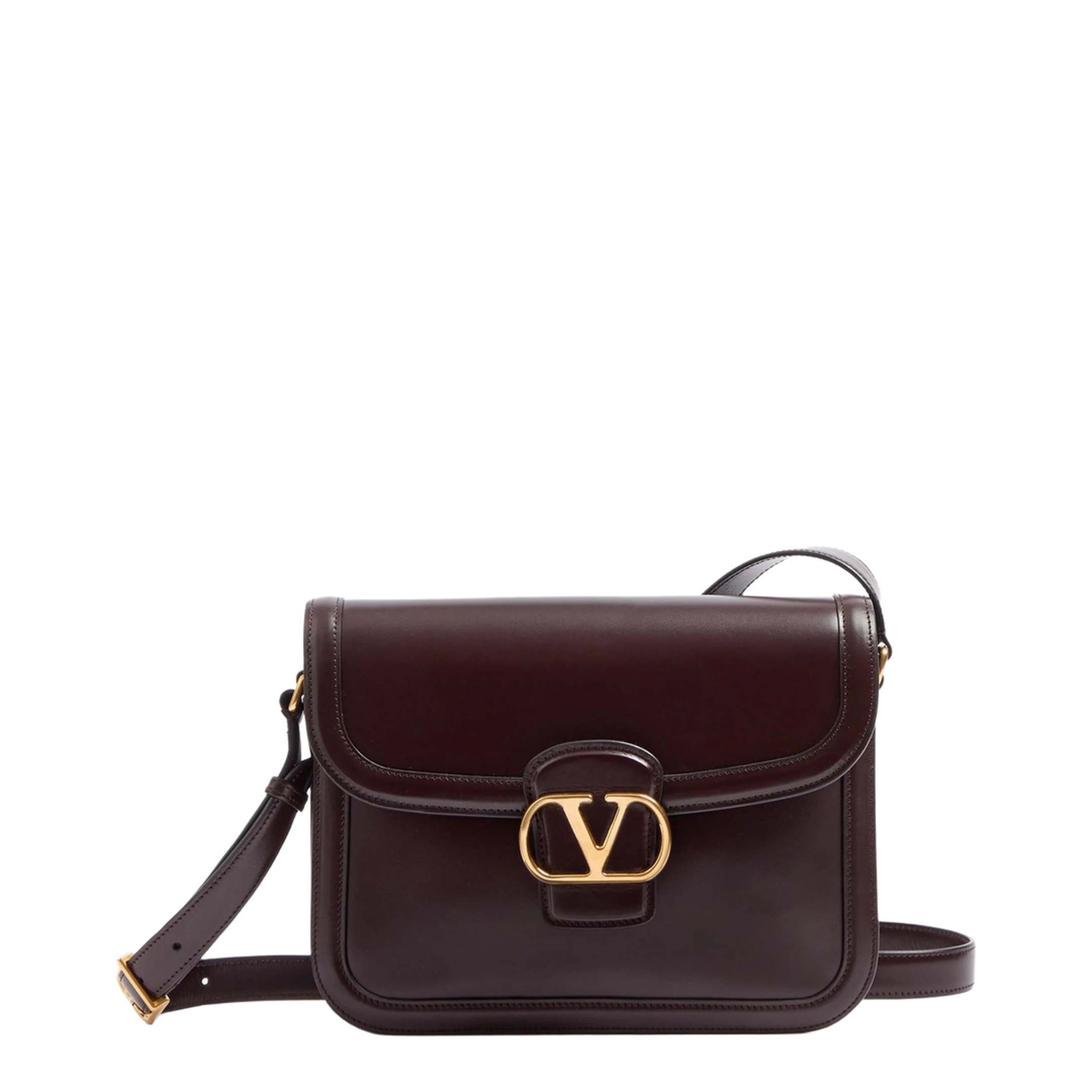 Dark Brown Leather 9to5 Shoulder Bag - Image 3