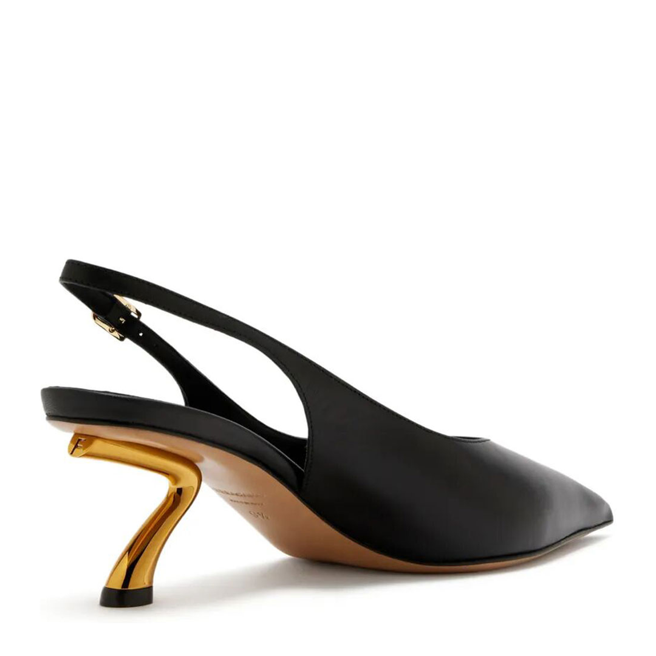 CLEYA 55 S-SHAPED LEATHER SLINGBACK - Image 3