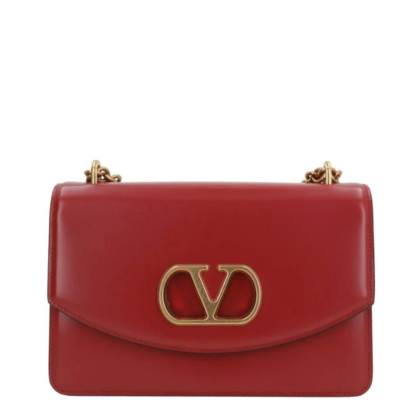 Shoulder Bag with VLogo Signature Detail - Image 1