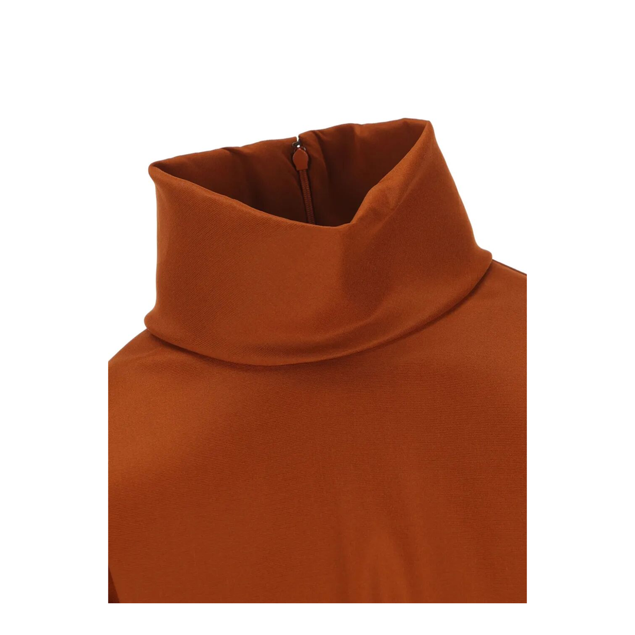 High-Neck Satin Top - Image 4