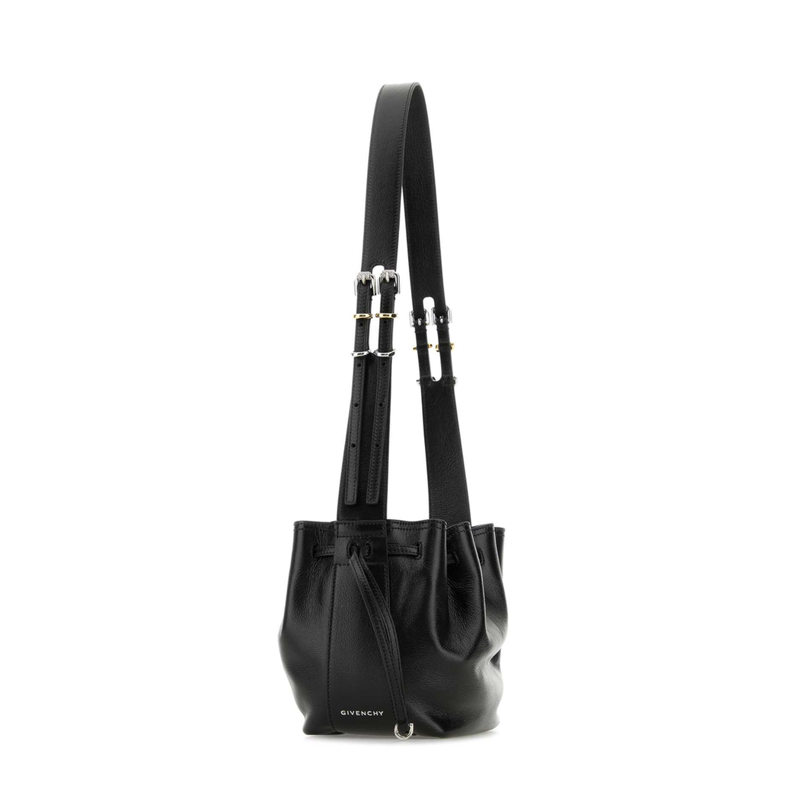 Pumpkin Small Bag In Leather - Image 2