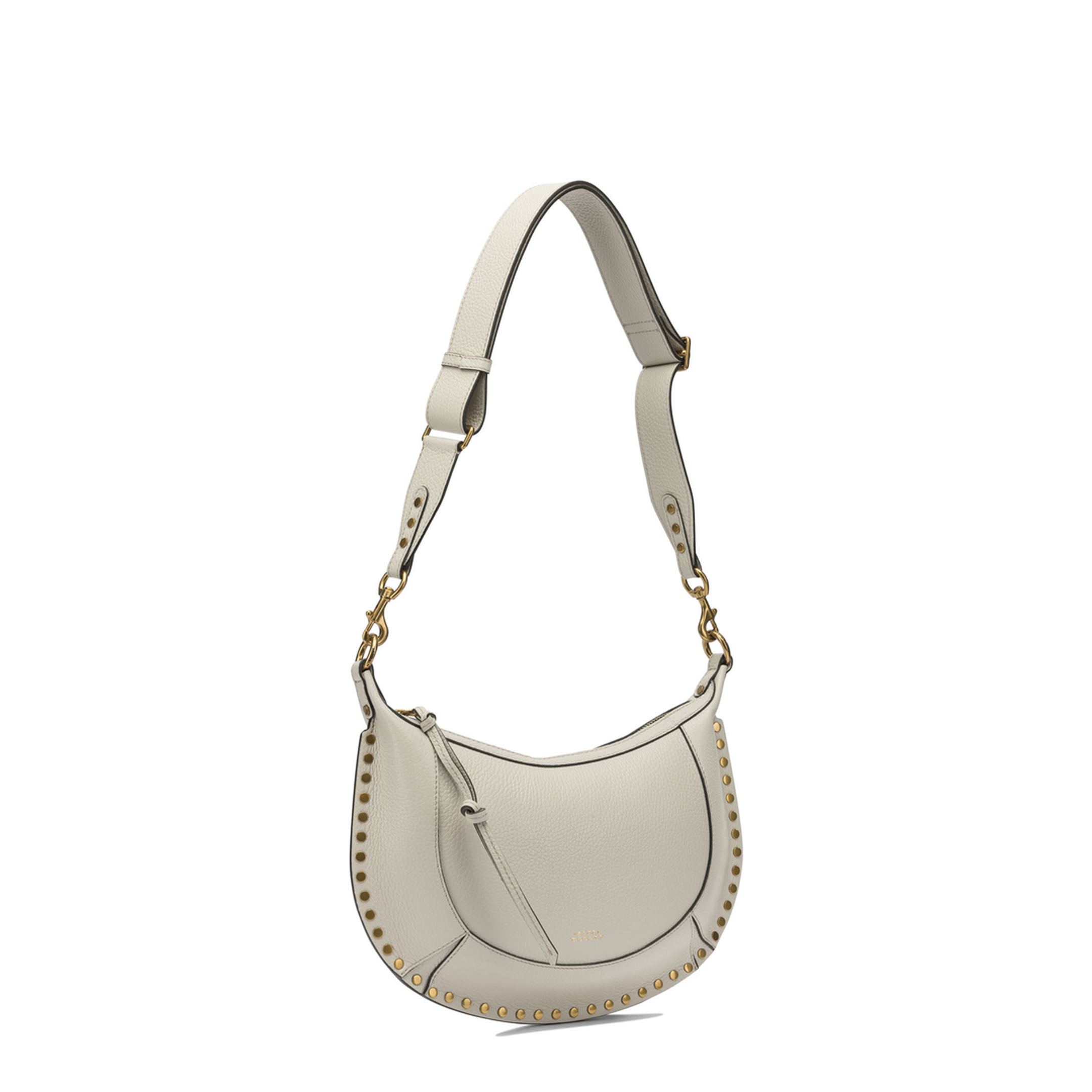 Naoko Calfskin Shoulder Bag - Cream - Image 2