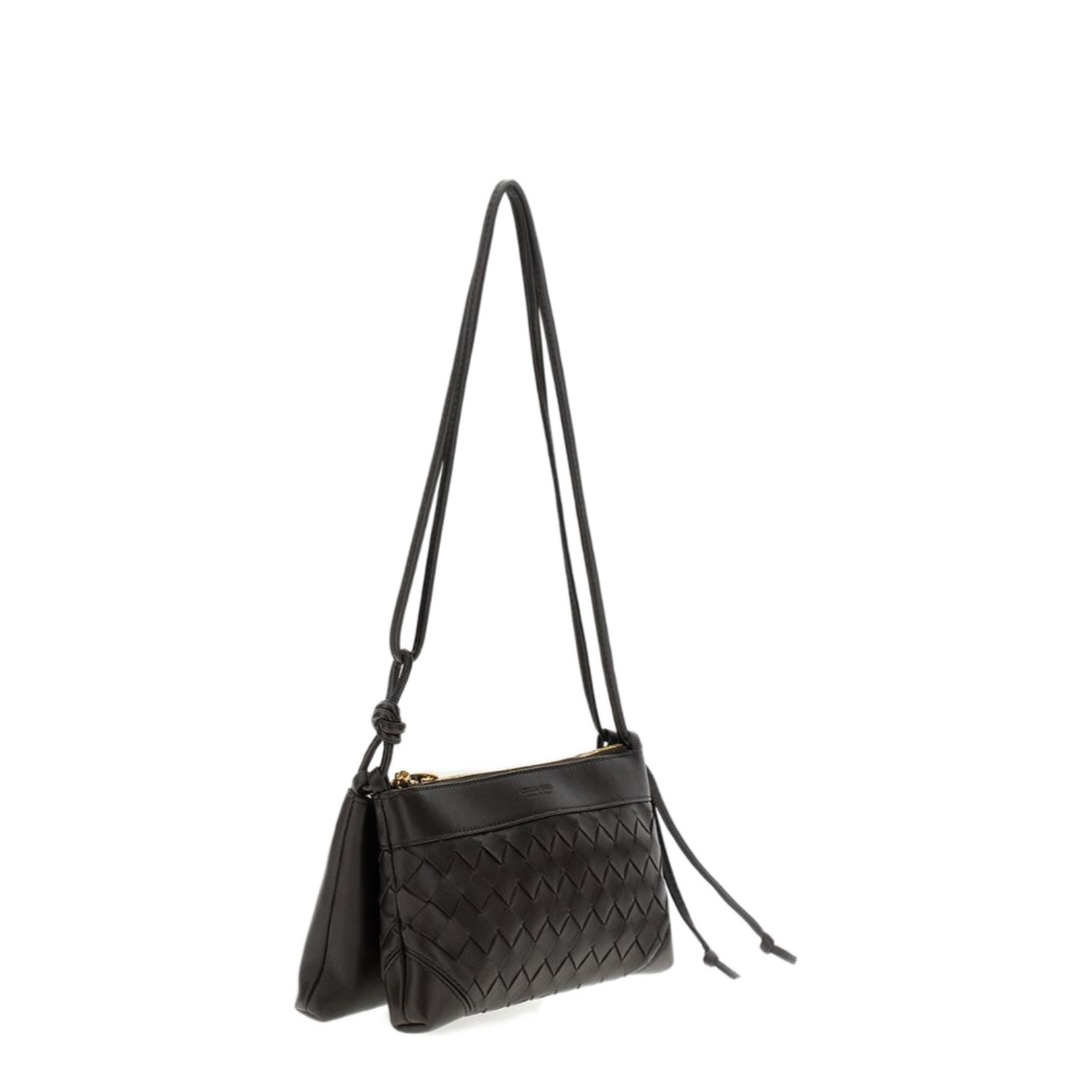Andiamo Leather Shoulder Bag Black - Image 2