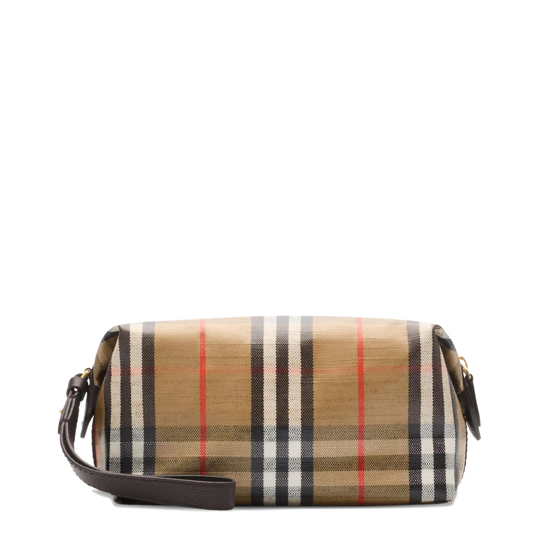 Highlands Medium Canvas Beauty Case - Sand - Image 2