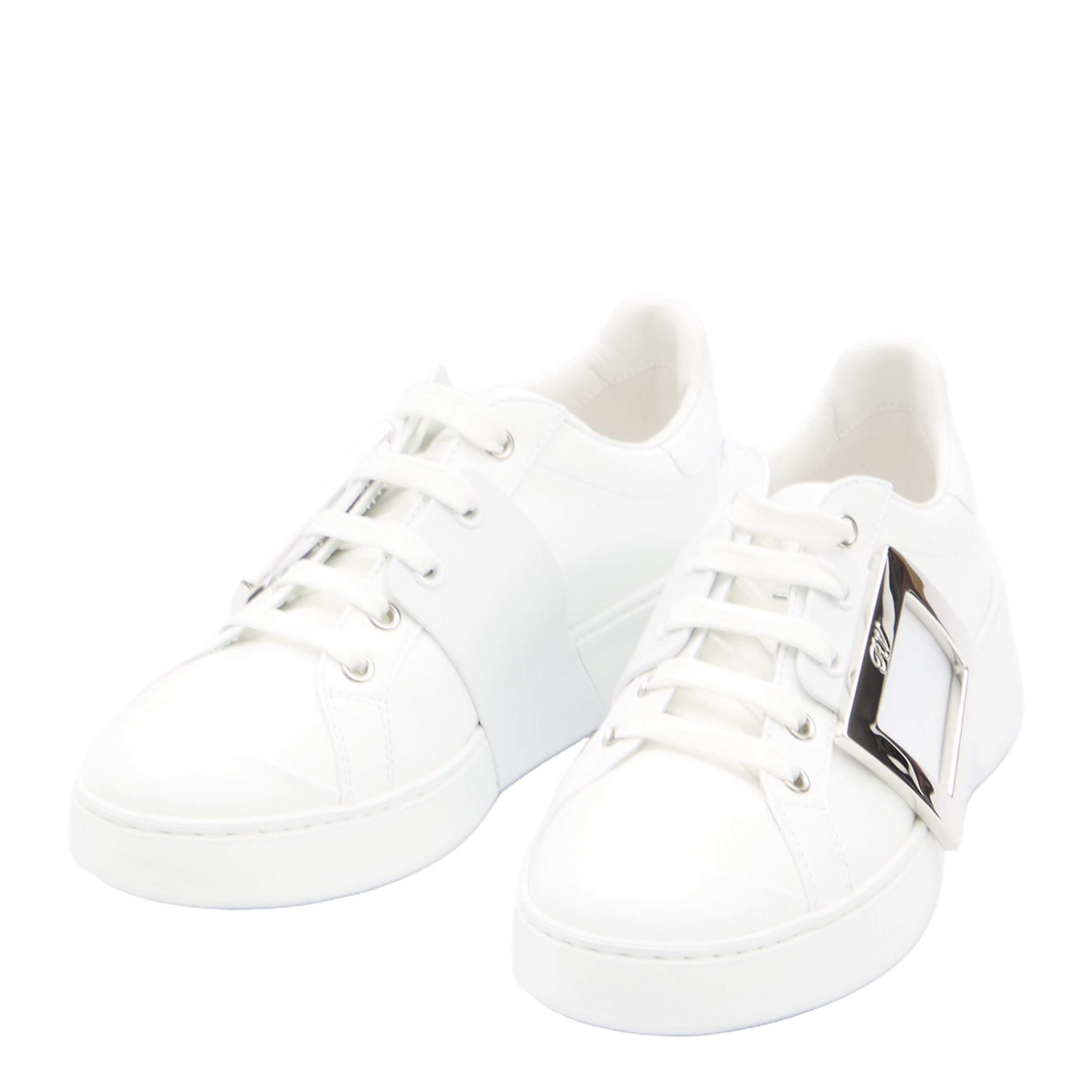Viv Skate Metal Buckle Trainers - Image 5