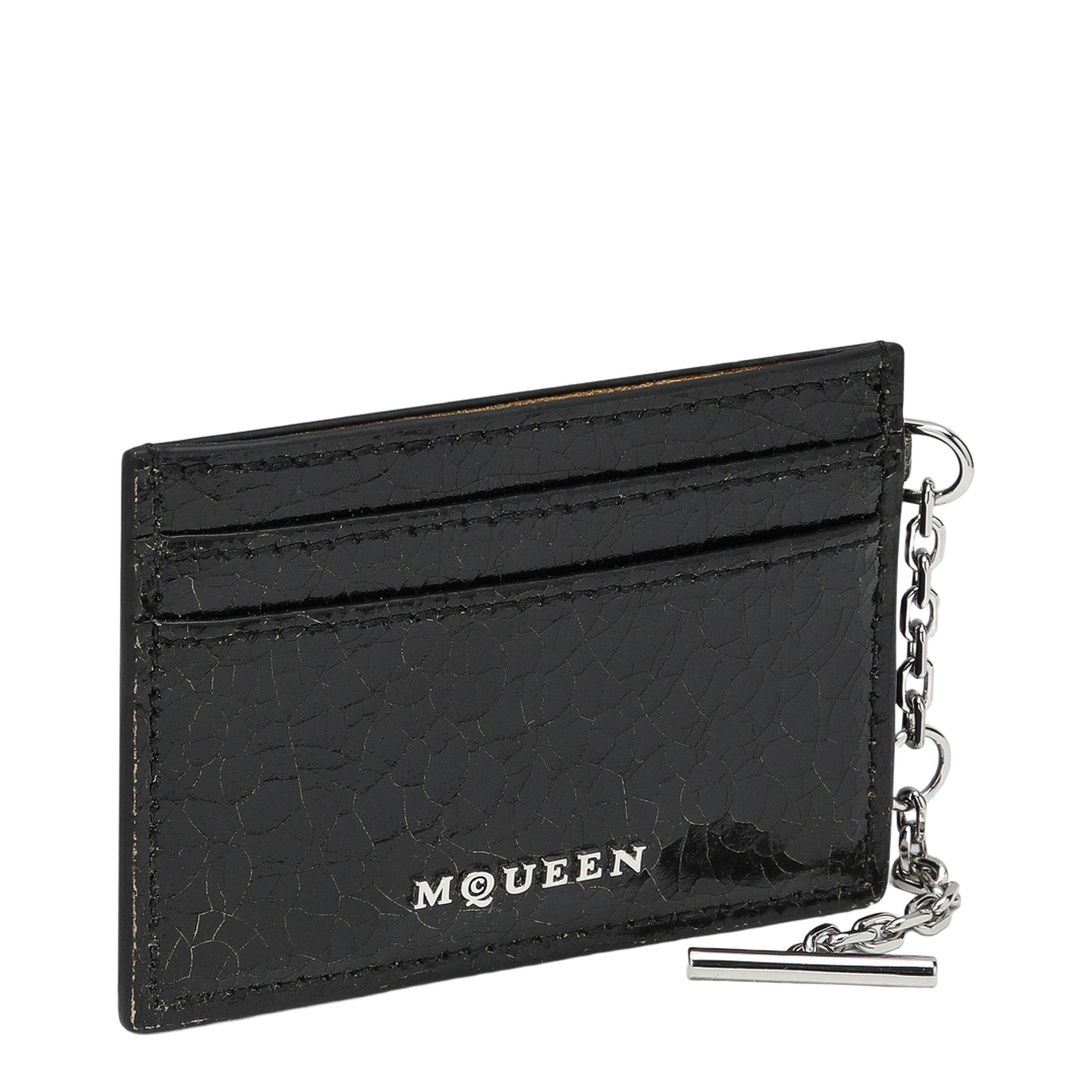Calf Leather Cardholder With Logo Lettering - Image 1