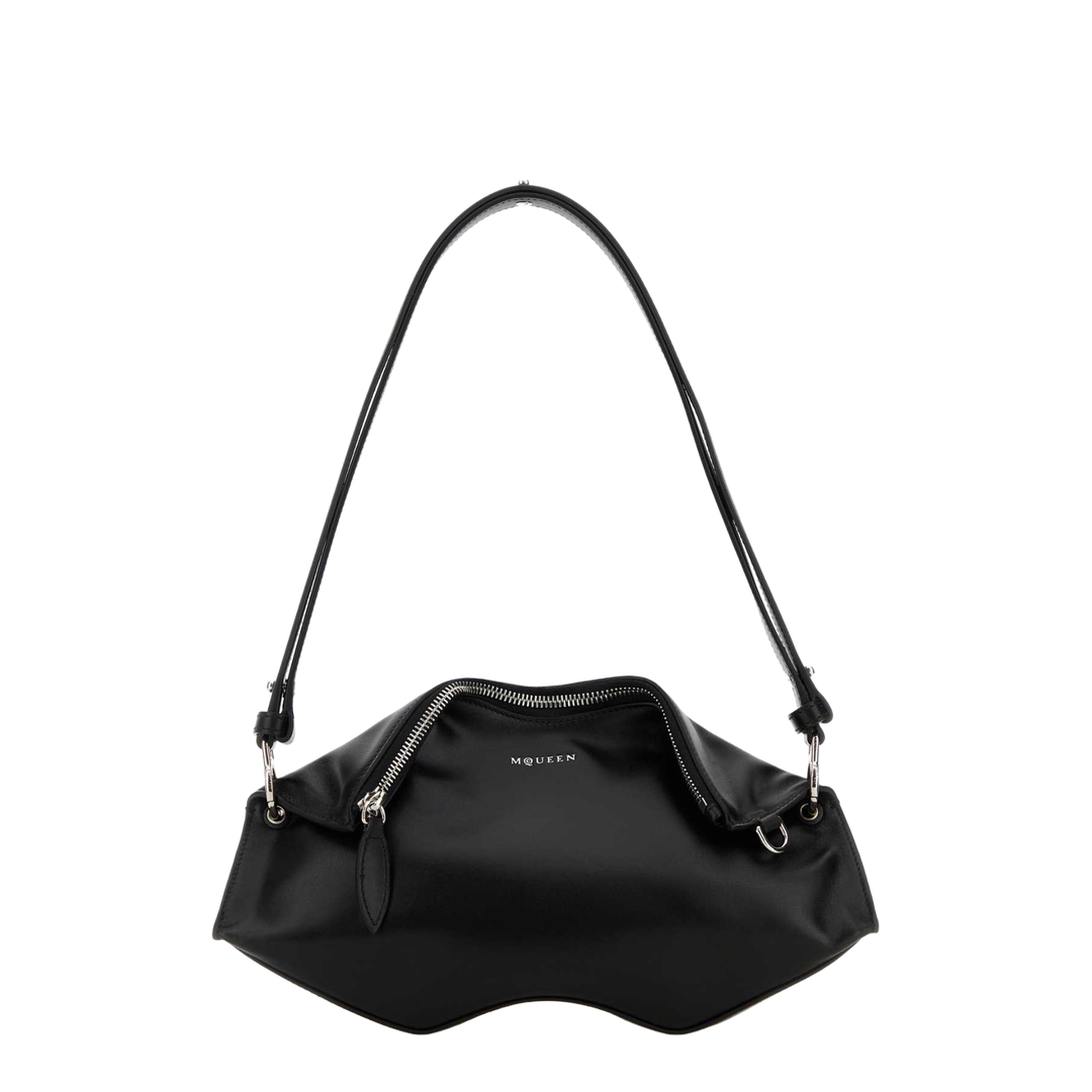 Calf Leather Clutch - Black - Image 1