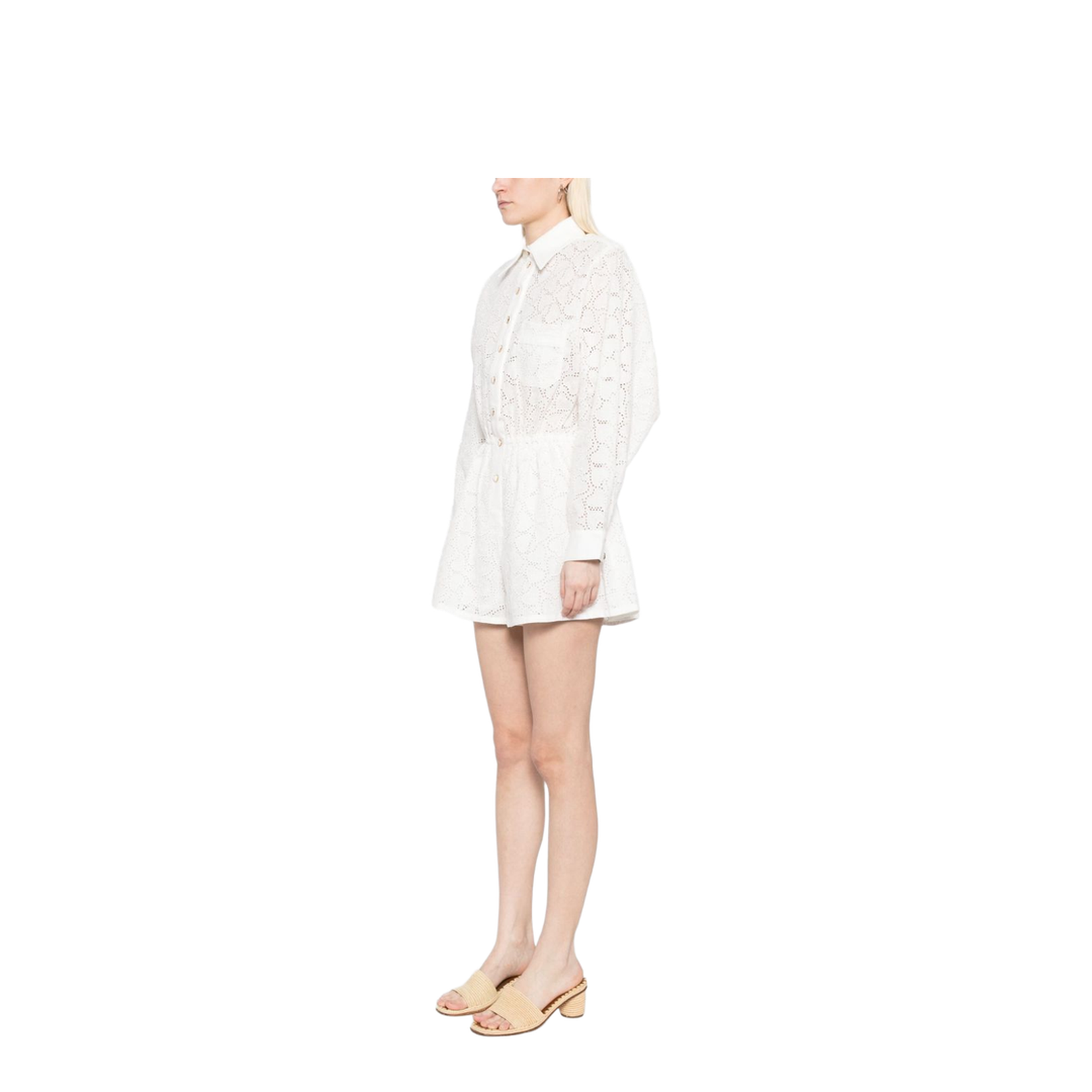 Crush Linen Playsuit - Image 4