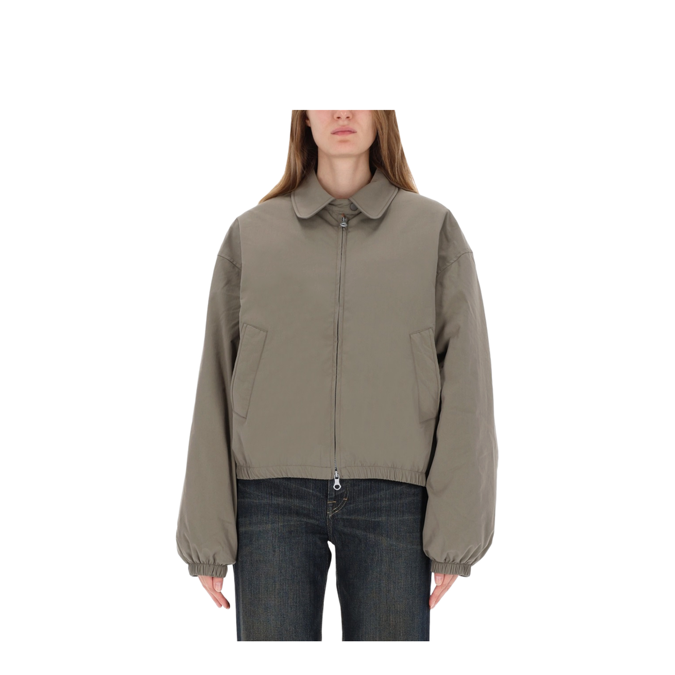 Cropped Avenue Puffa Jacket - Image 1