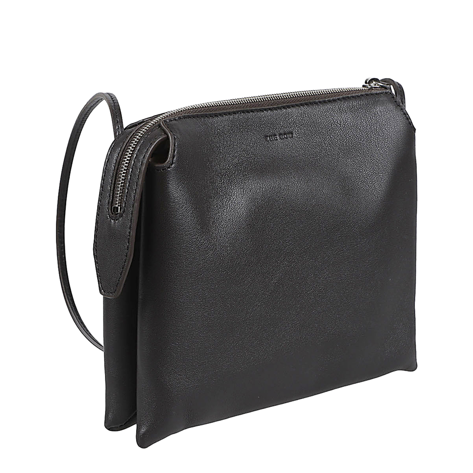 Nu Twin Shoulder Bag Leather Black - Image 3