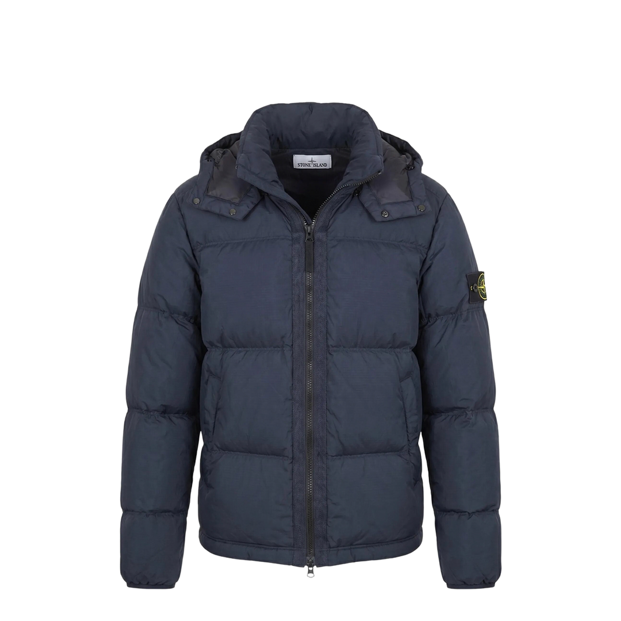 Tear-Resistant Down Jacket with Detachable Hood - Image 1
