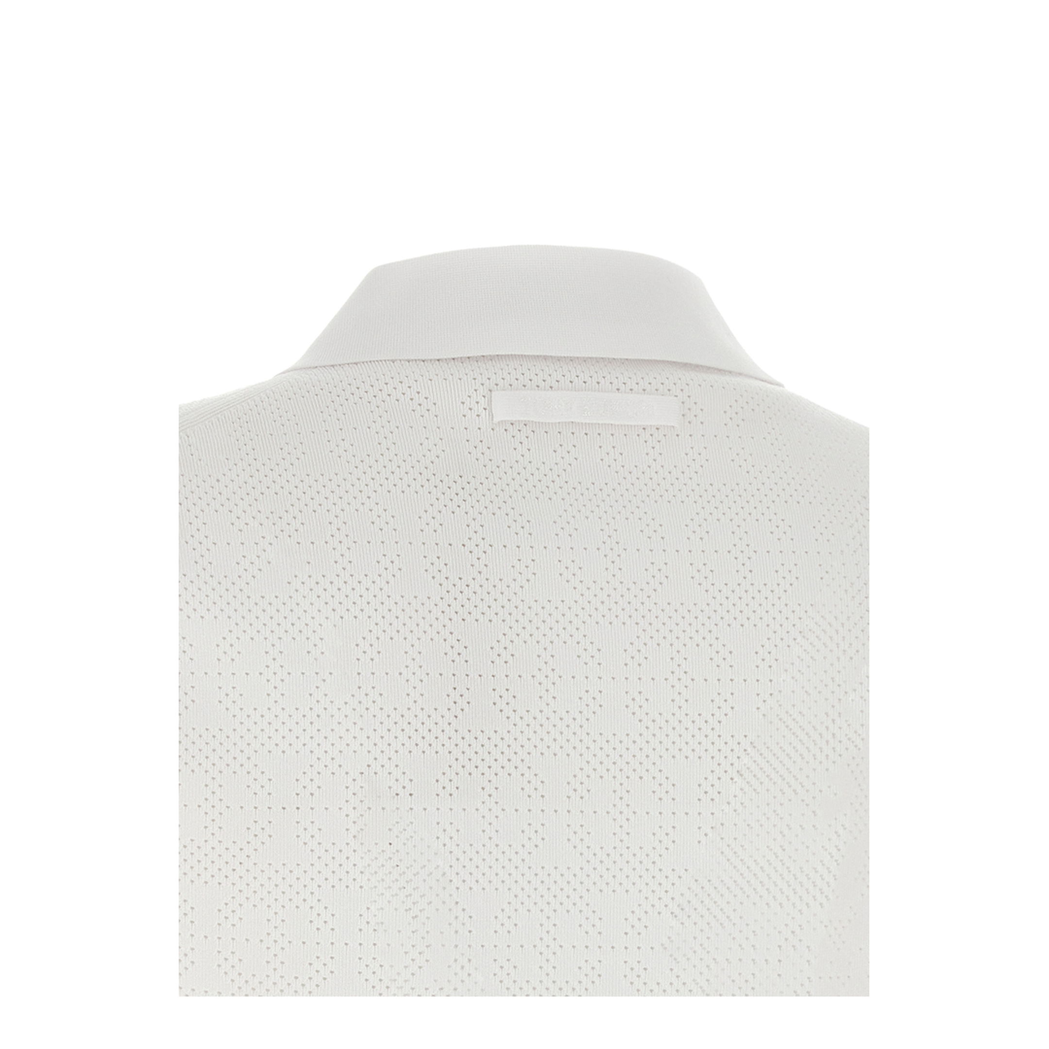 Pointelle Viscose Polo Shirt - Image 4