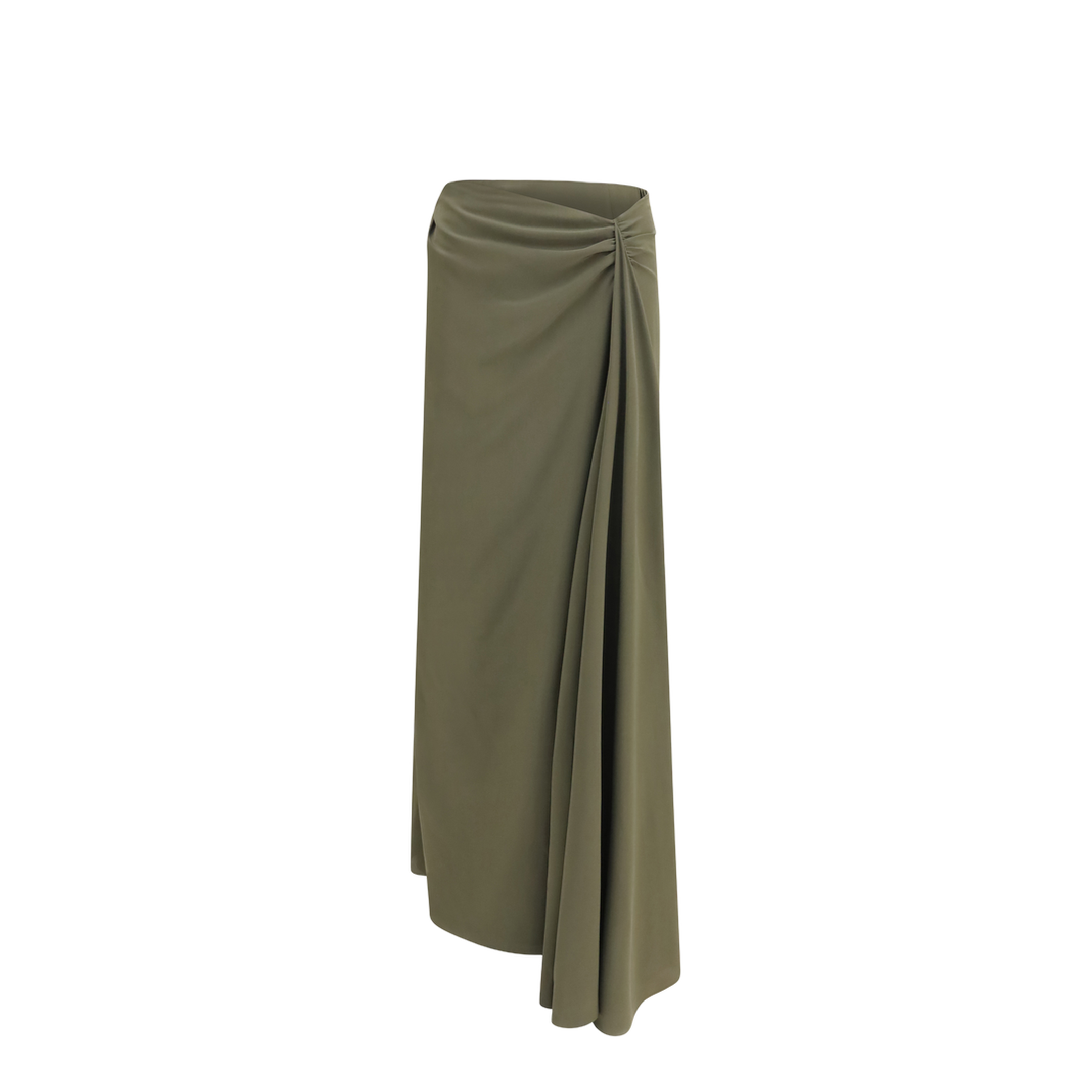 Draped Long Skirt - Image 1