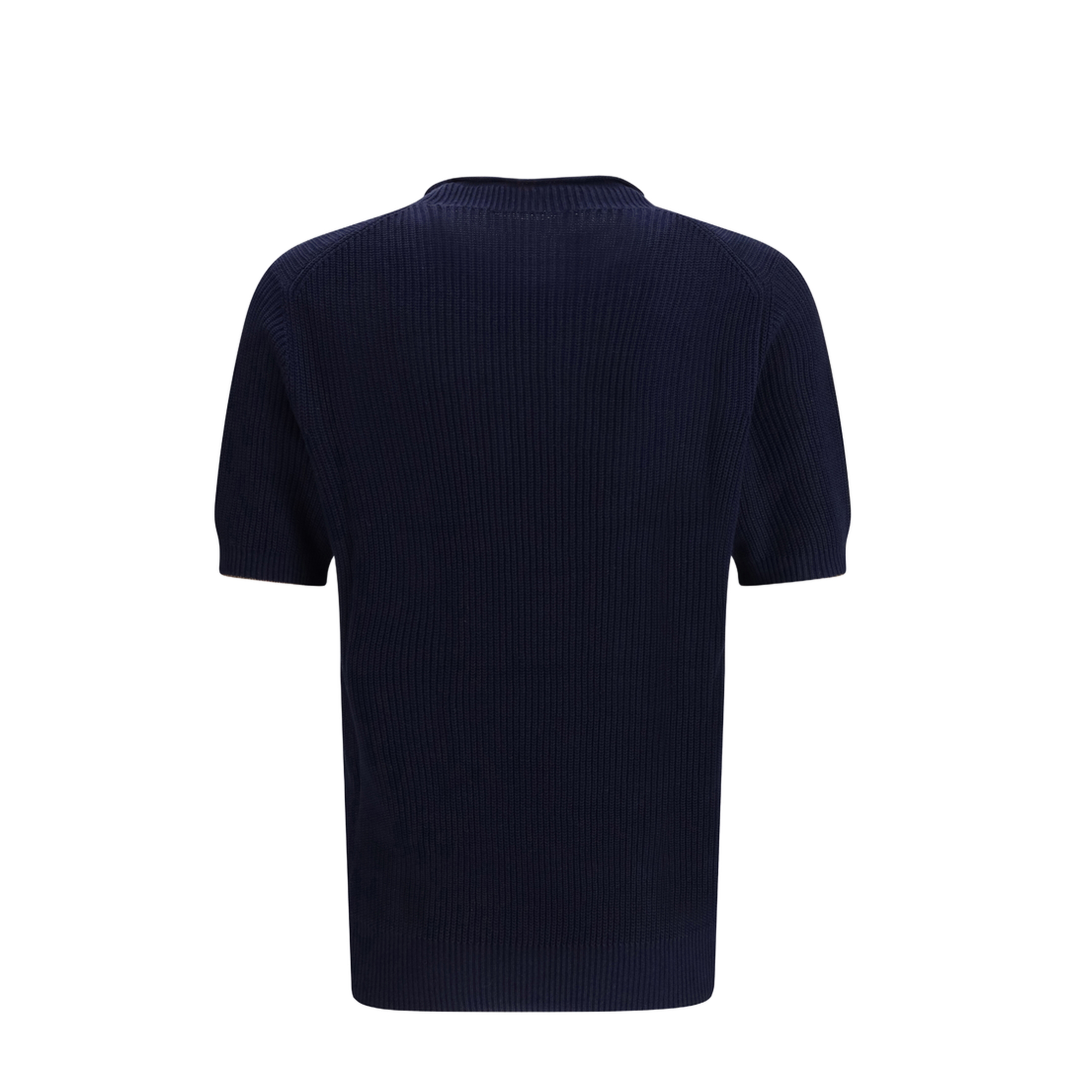 Cotton and linen knit T-Shirt - Image 2