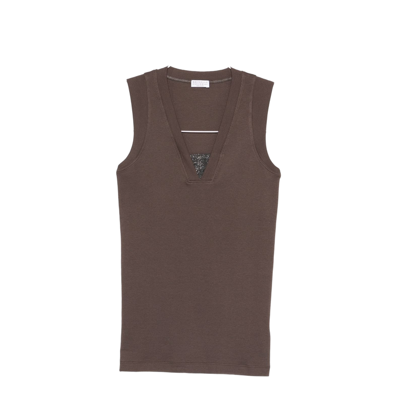 Women's Vest Brown - Image 1